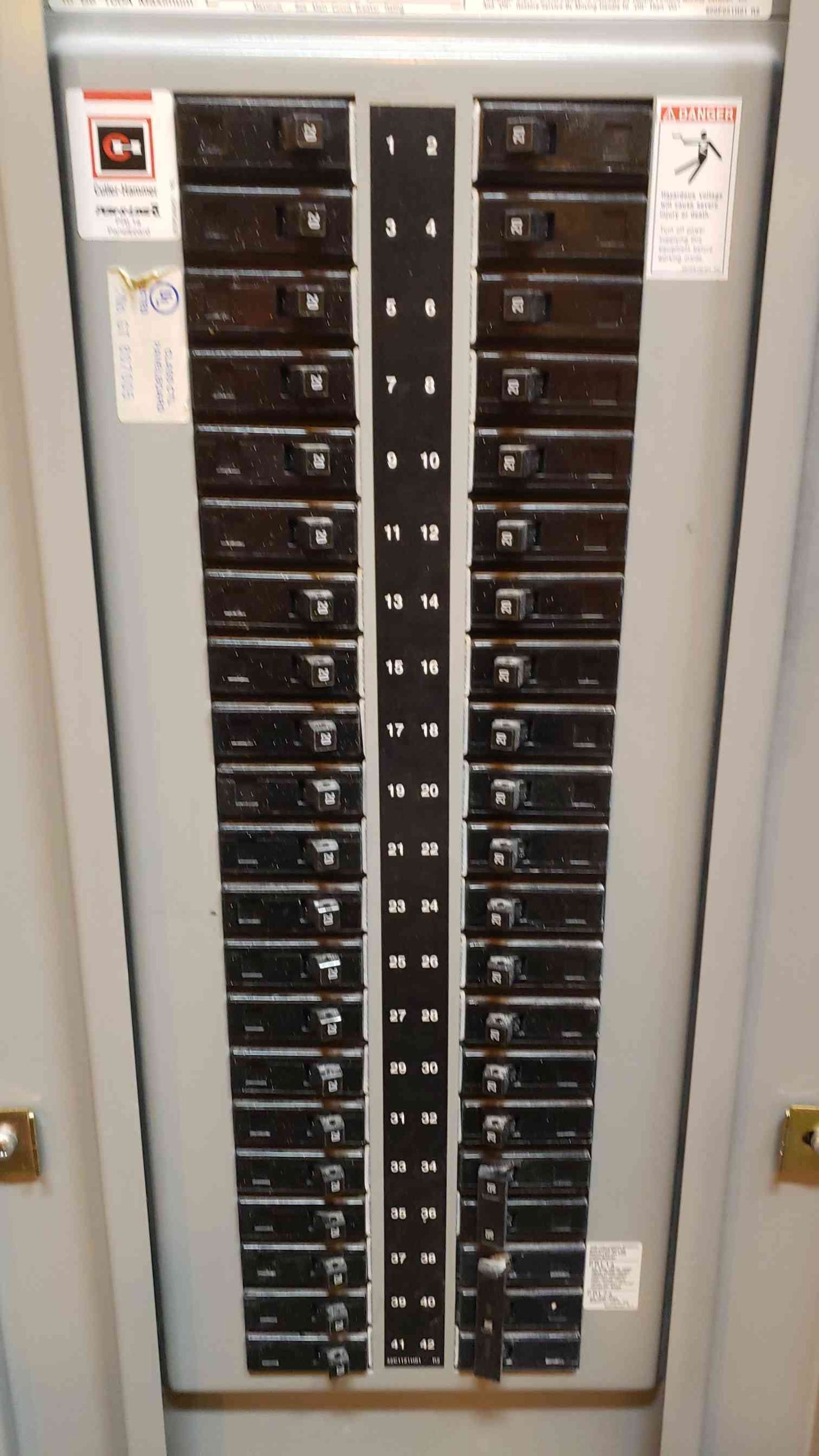 CutlerHammer 225A 120/208V Panelboard PRL1a (SKU: 3554AA)(3554AA)