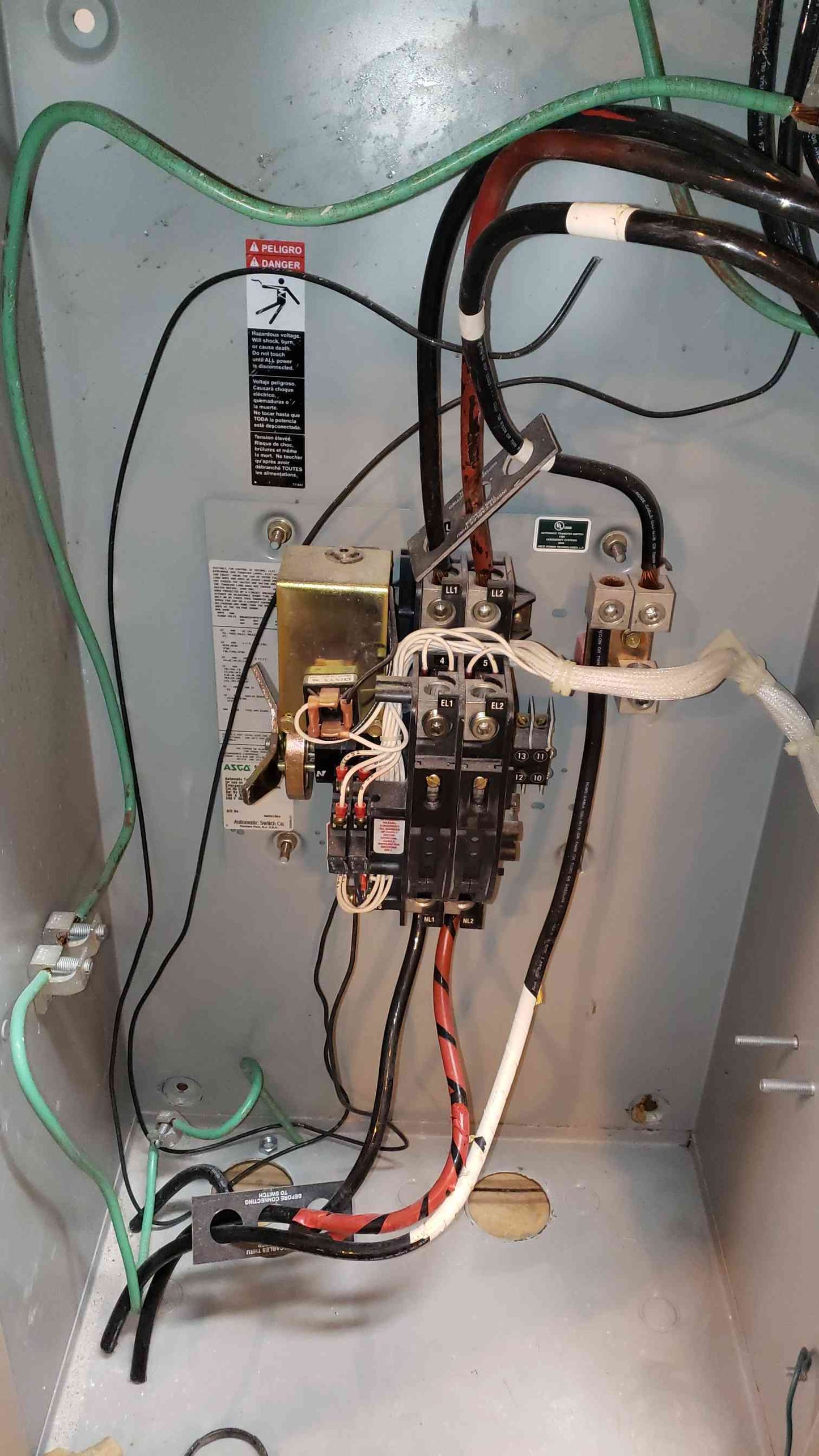 ASCO ATS SERIES 300 104A 240V 1PH D3002104F1C (SKU: 4014AA)(4014AA)