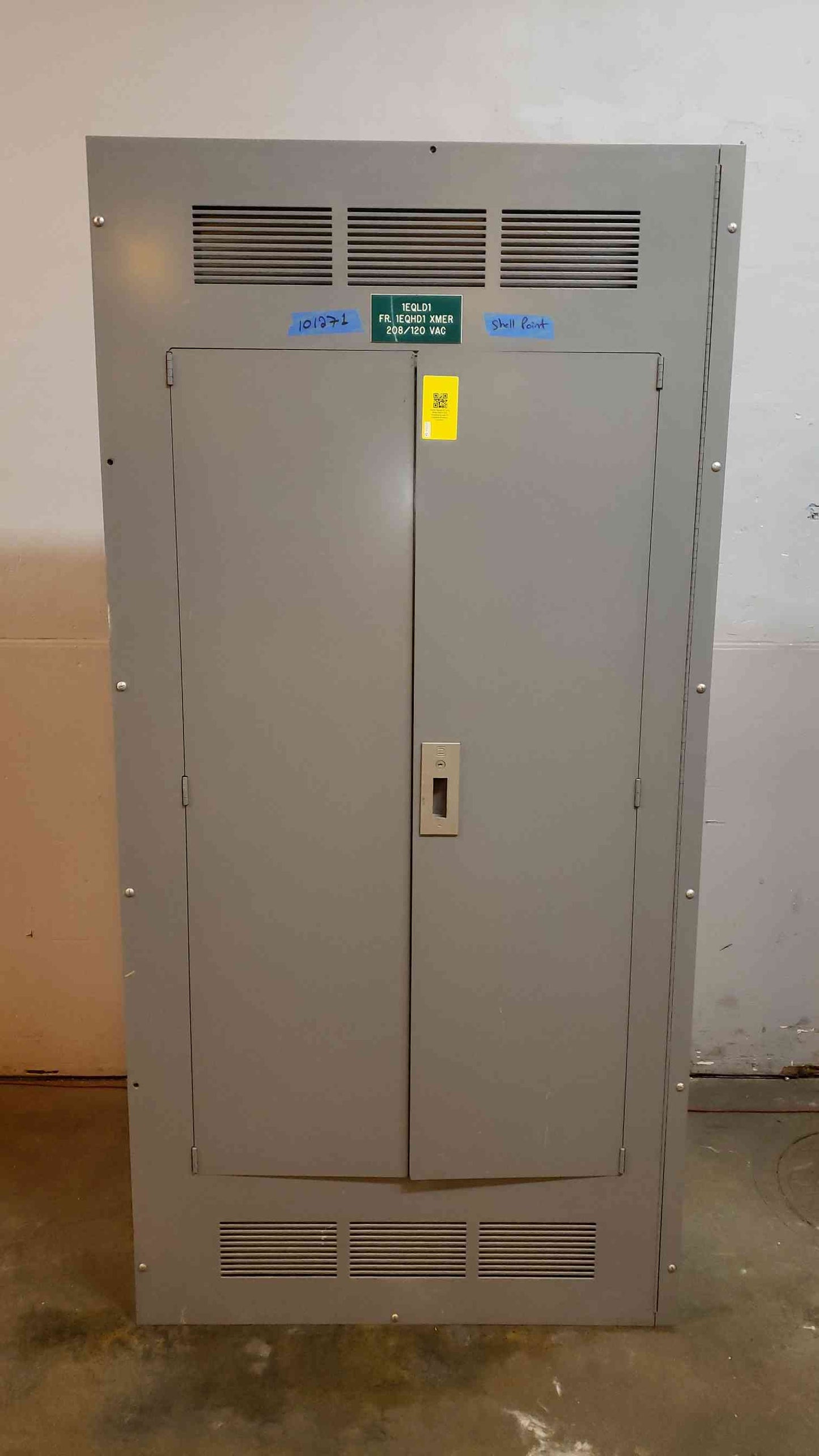 Square D I-Line 800A 120/208V Panelboard with 27 Installed Breakers (101271)(101271)