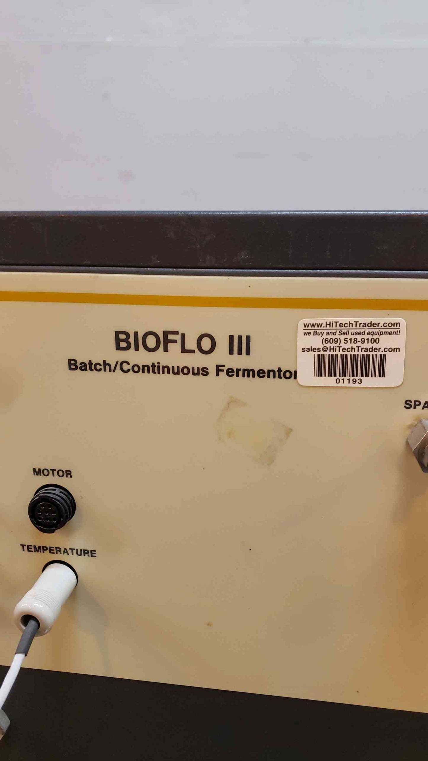 New Brunswick Batch/ Continuous Fermentor BioFlo III (SKU: 4542AA)