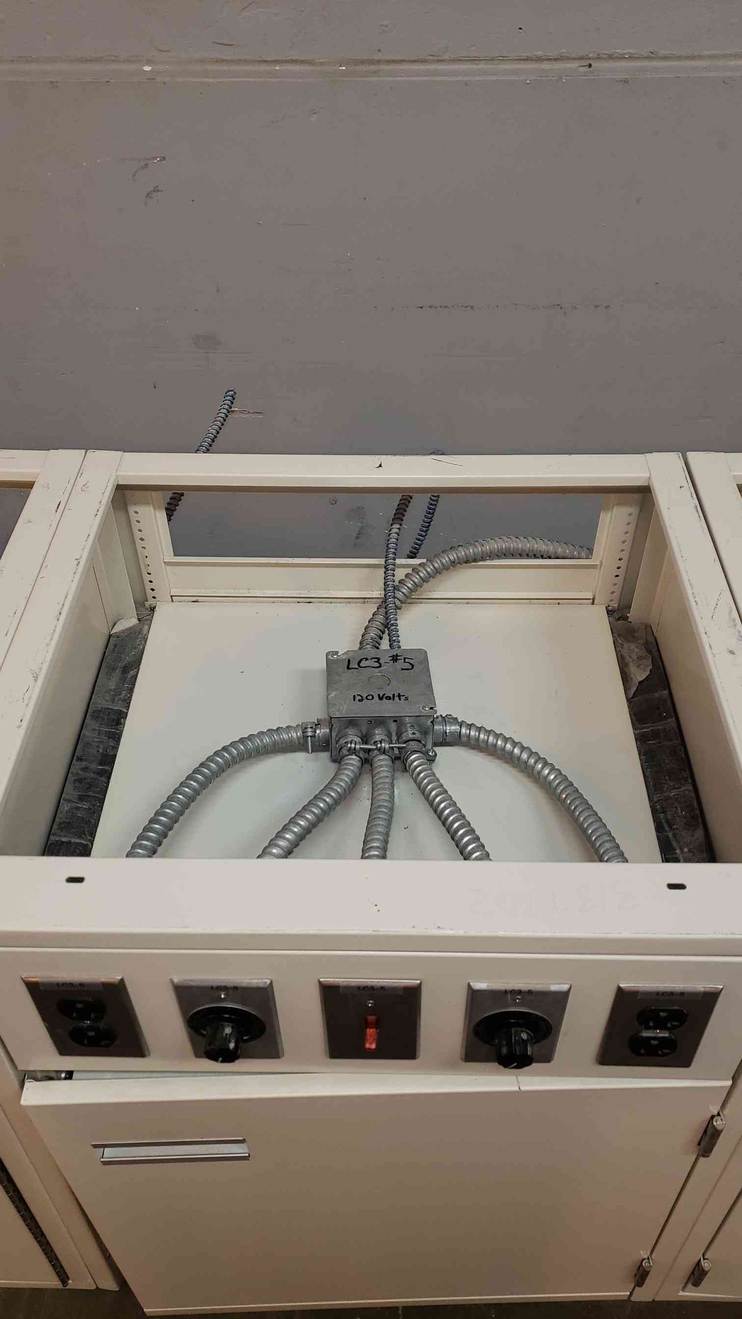 10' Fume Hood Base with Flammable Cabinet (SKU: 5517AA)(5517AA)