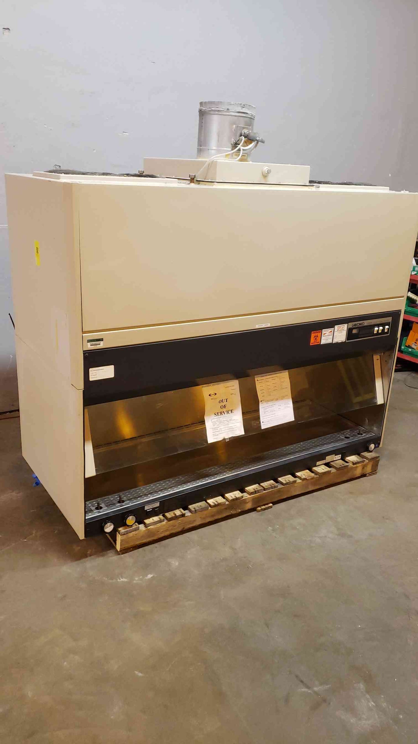 6' Labconco Purifier Class II Total Exhaust Bio Safet Cabinet BSC (SKU: 1579AA)(1579AA)