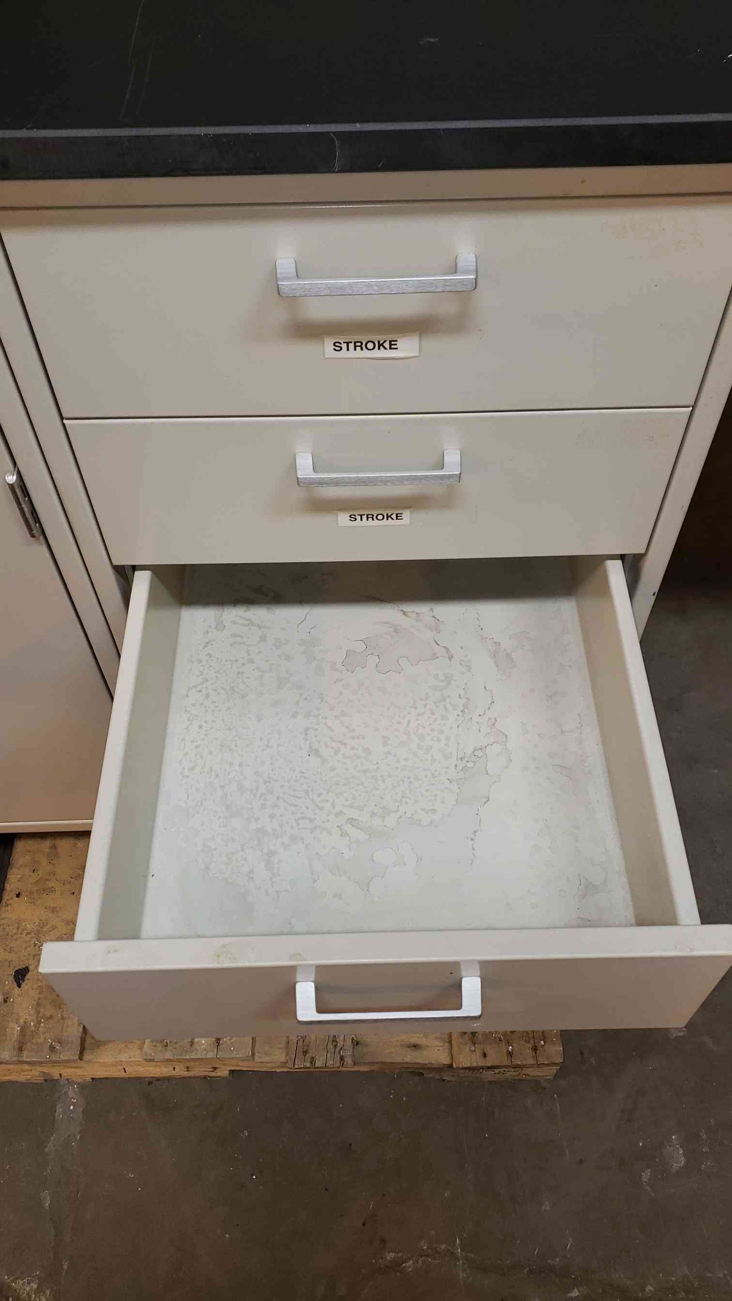 Fisher Hamilton 7'6" Sink Bundle Casework Faucets & Hose Stainless Basin (SKU: 2097AA)(2097AA)