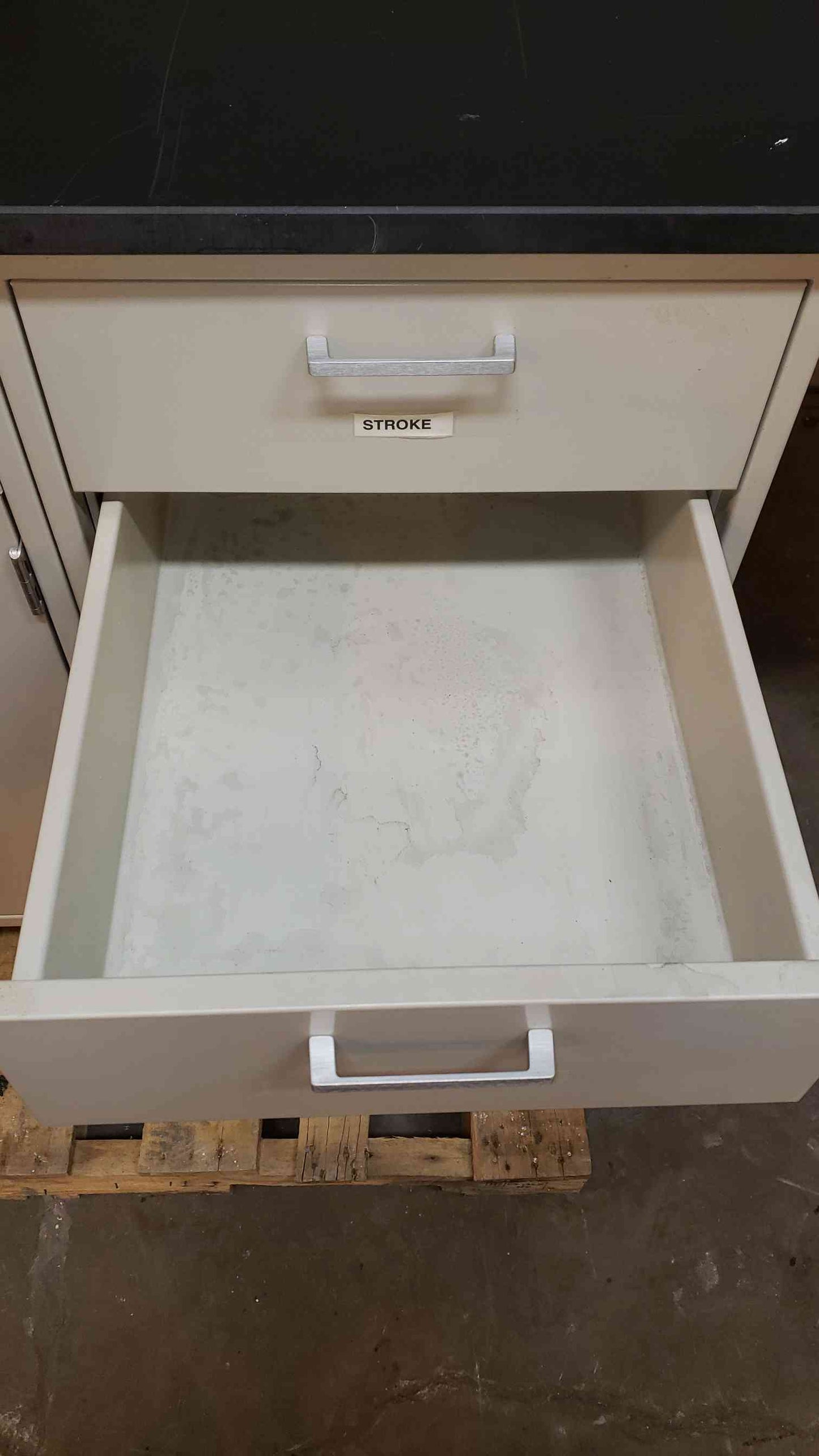 Fisher Hamilton 7'6" Sink Bundle Casework Faucets & Hose Stainless Basin (SKU: 2097AA)(2097AA)
