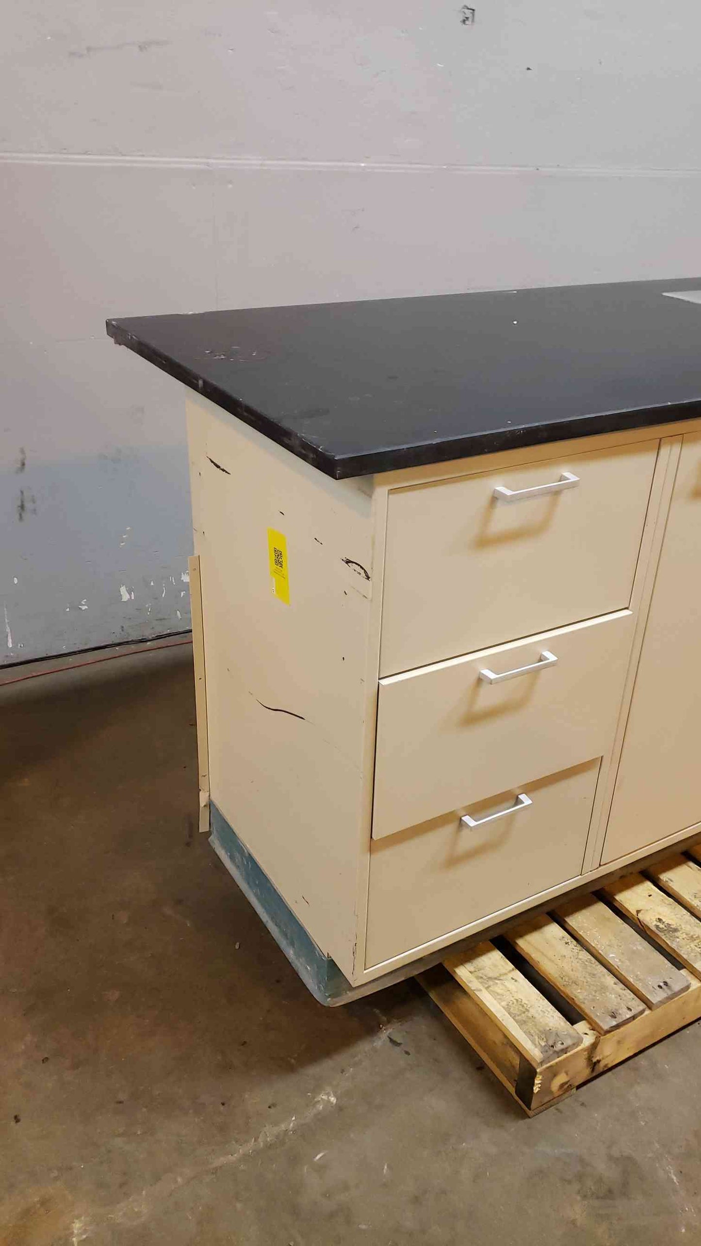 Fisher Hamilton 6'1" Sink Bundle Casework Stainless Basin & Faucet (SKU: 2098AA)(2098AA)