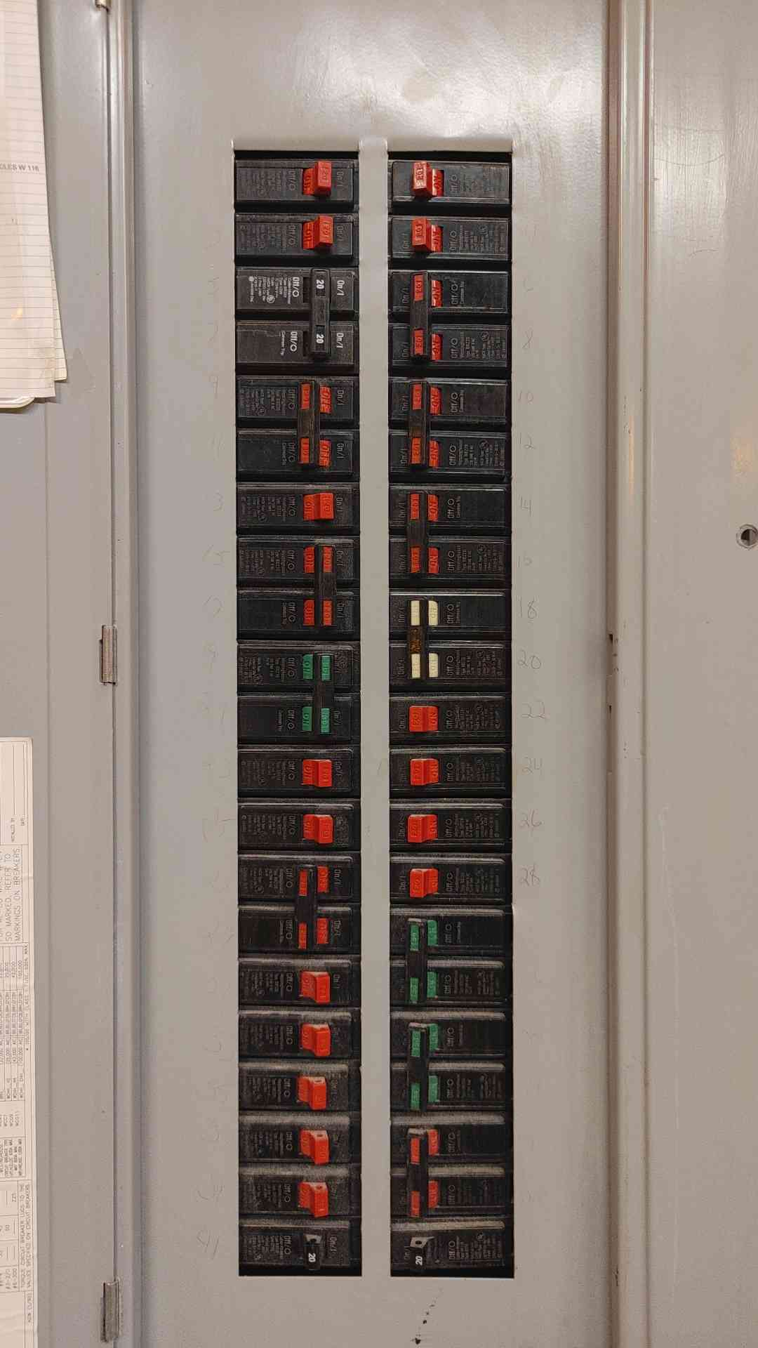 Cutler Hammer BR Loadcenter 225A 240v 3Ph (1646AA)(1646AA)