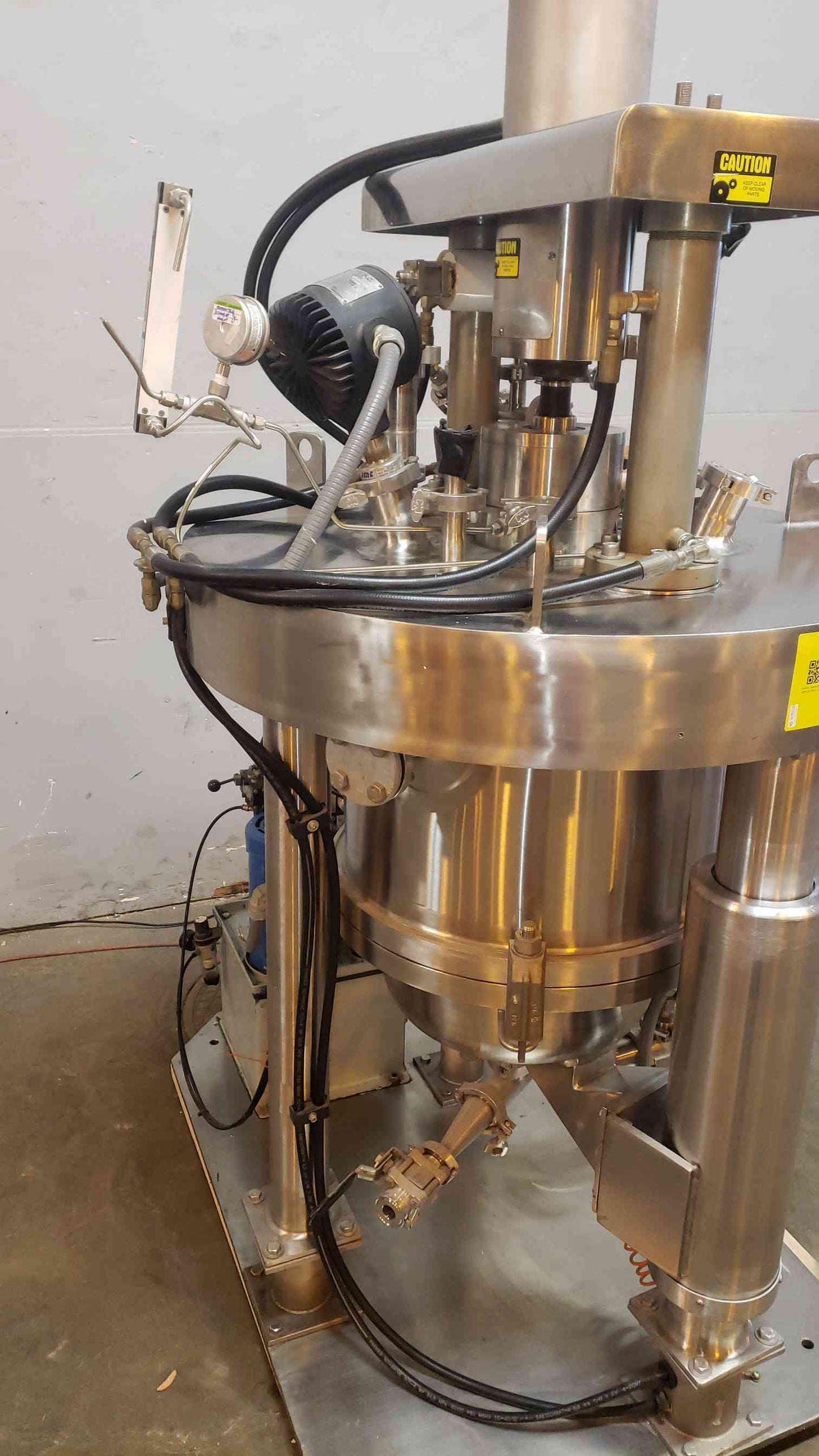 Jayco APF Agitator APF-25 Stainless Steel Agitated Filtration & Drying (SKU: 3067AA)