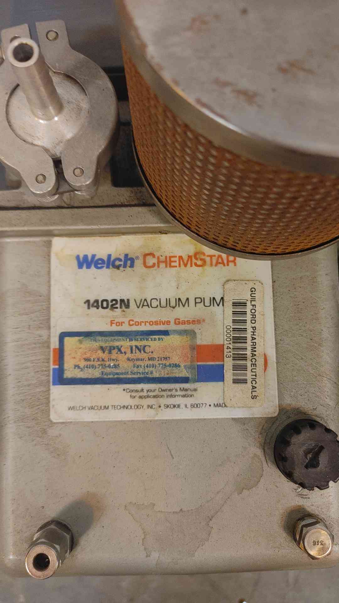 Welch Chemstar 1402N Vaccum Pump (2654AA)(2654AA)