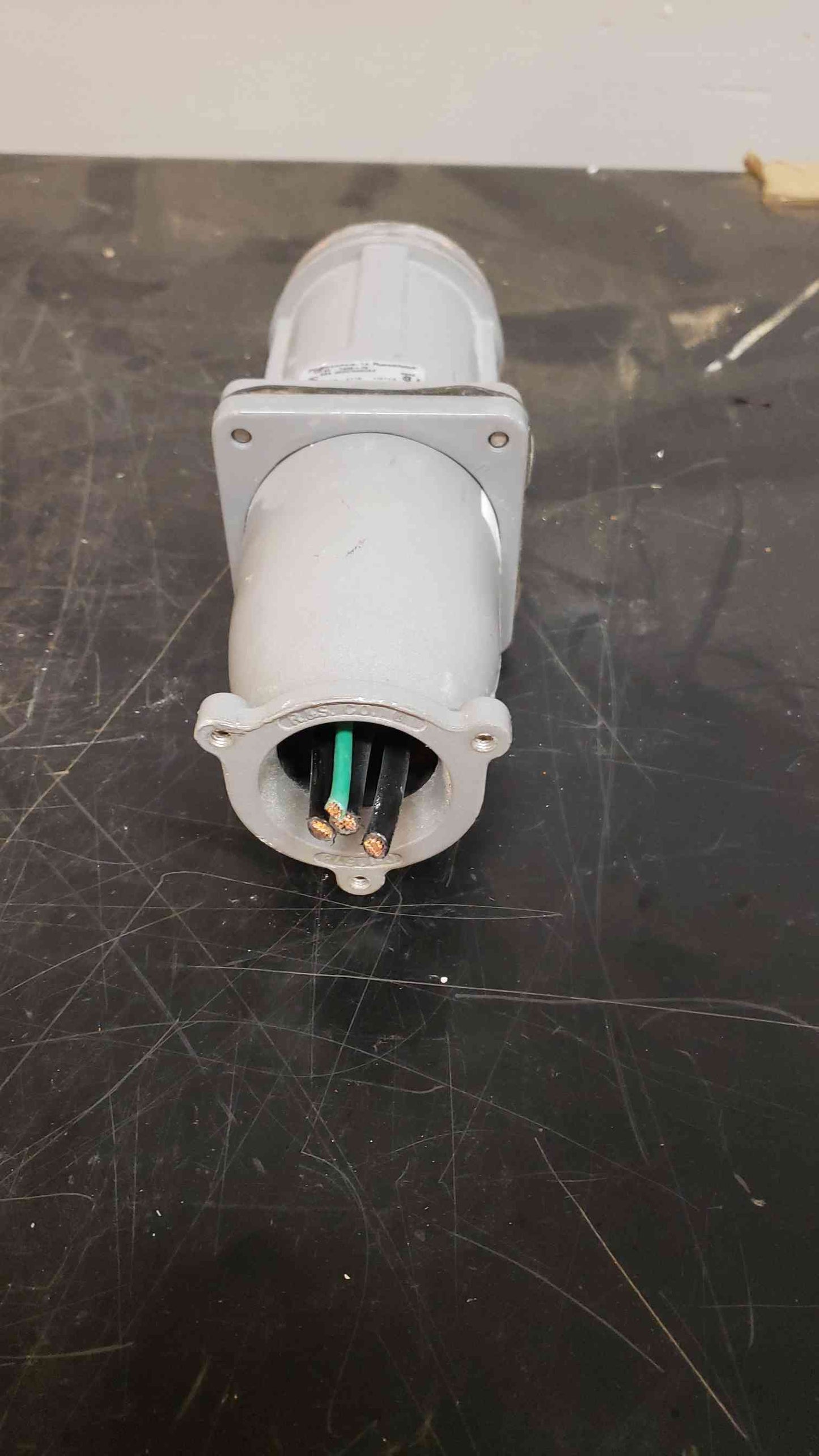 *Pickup Only* Russellstoll 60A 250V 600VAC PLUG 7428-78 (SKU:5573AA)(5573AA)
