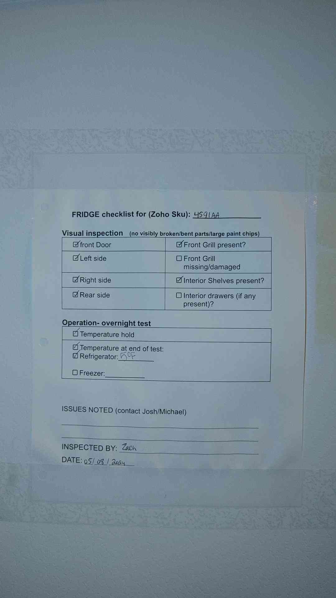 VWR General Purpose -20 Freezer Model U2020GA15 (SKU: 4591AA)(4591AA)