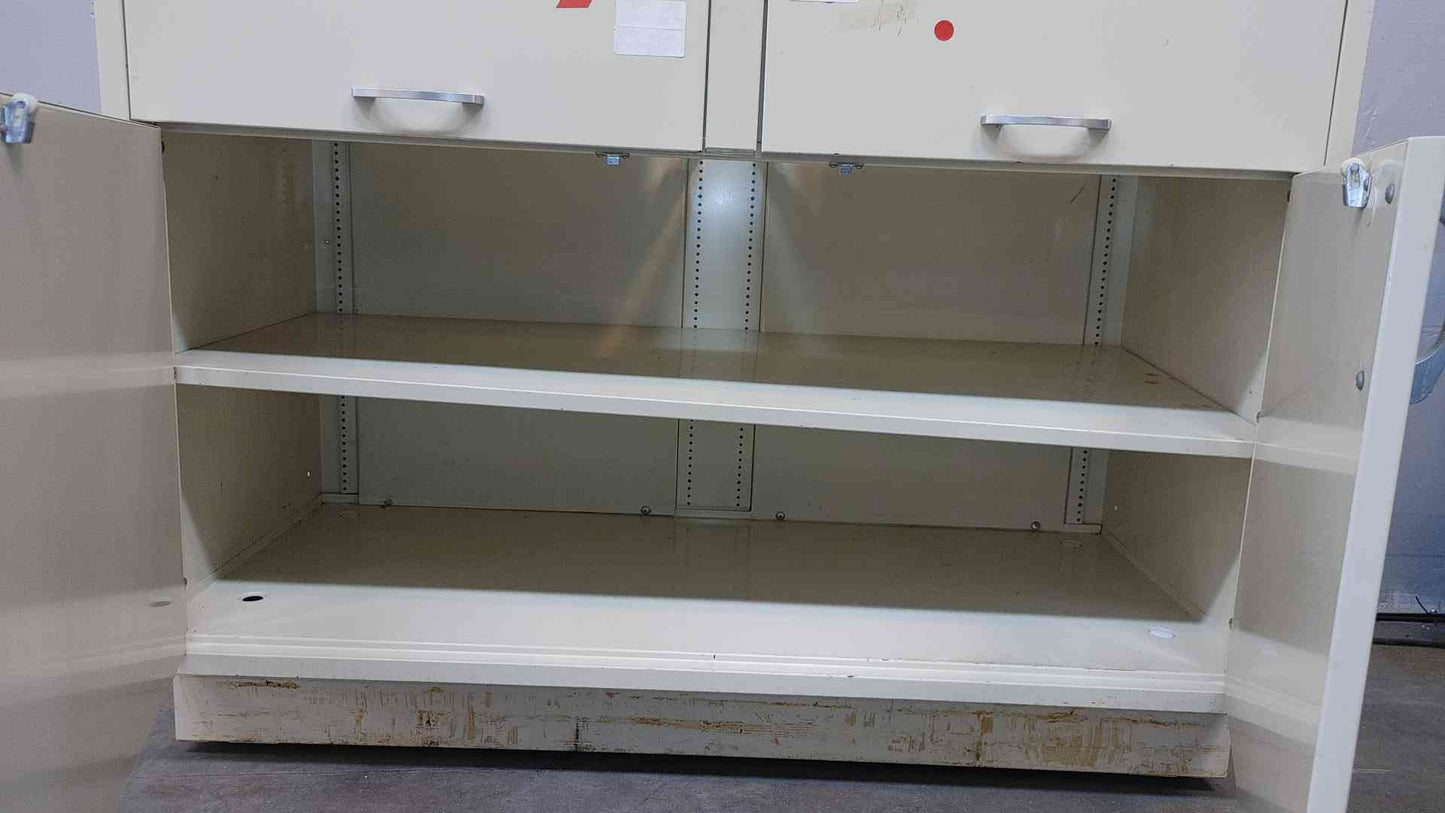 4' Hamilton Fisher Mixed Cabinet (3142AA)(3142AA)