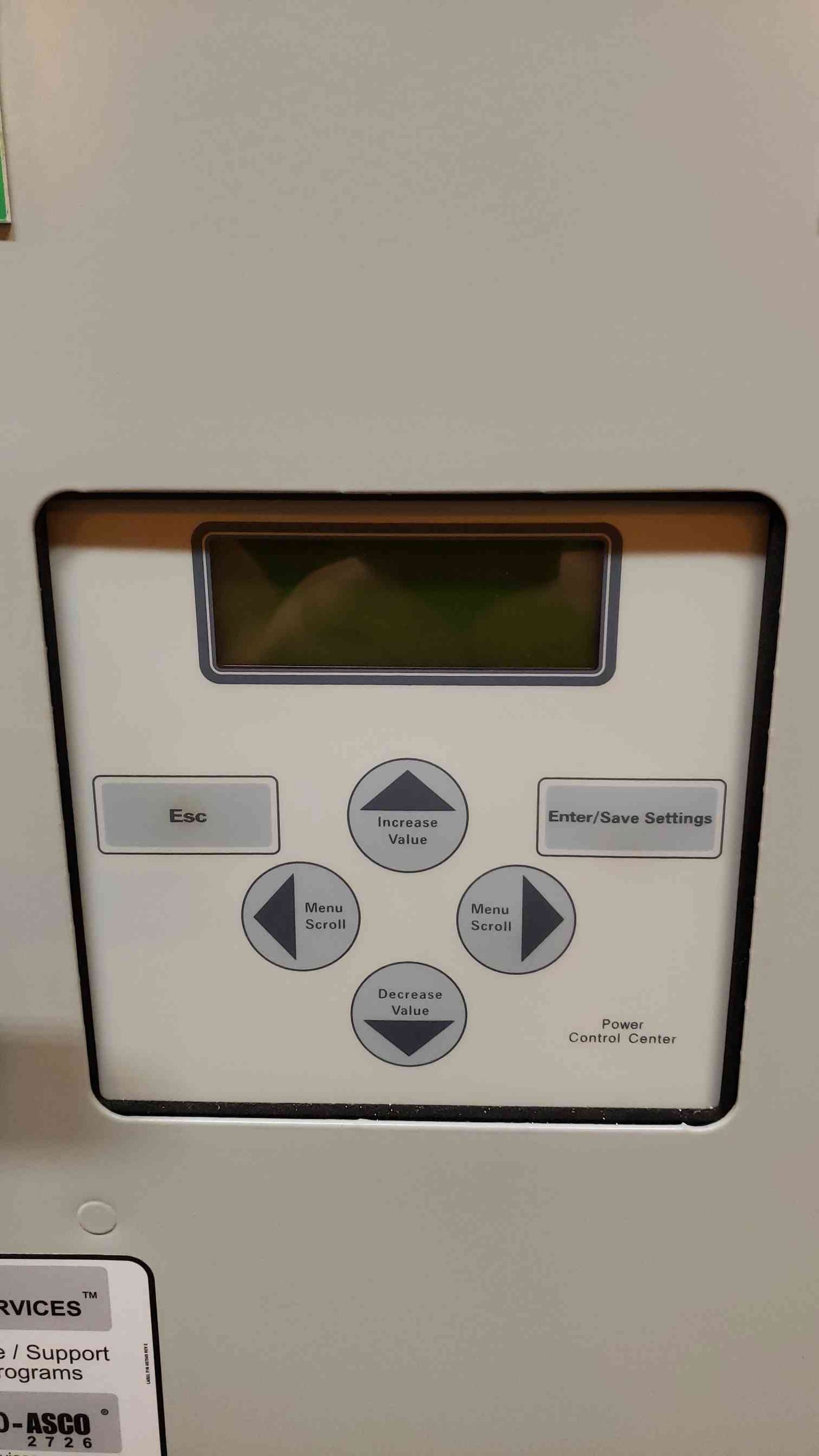 ASCO 7000 Series 150A ATS D07ATS030150N5XC (SKU: 13989AA)(13989AA)