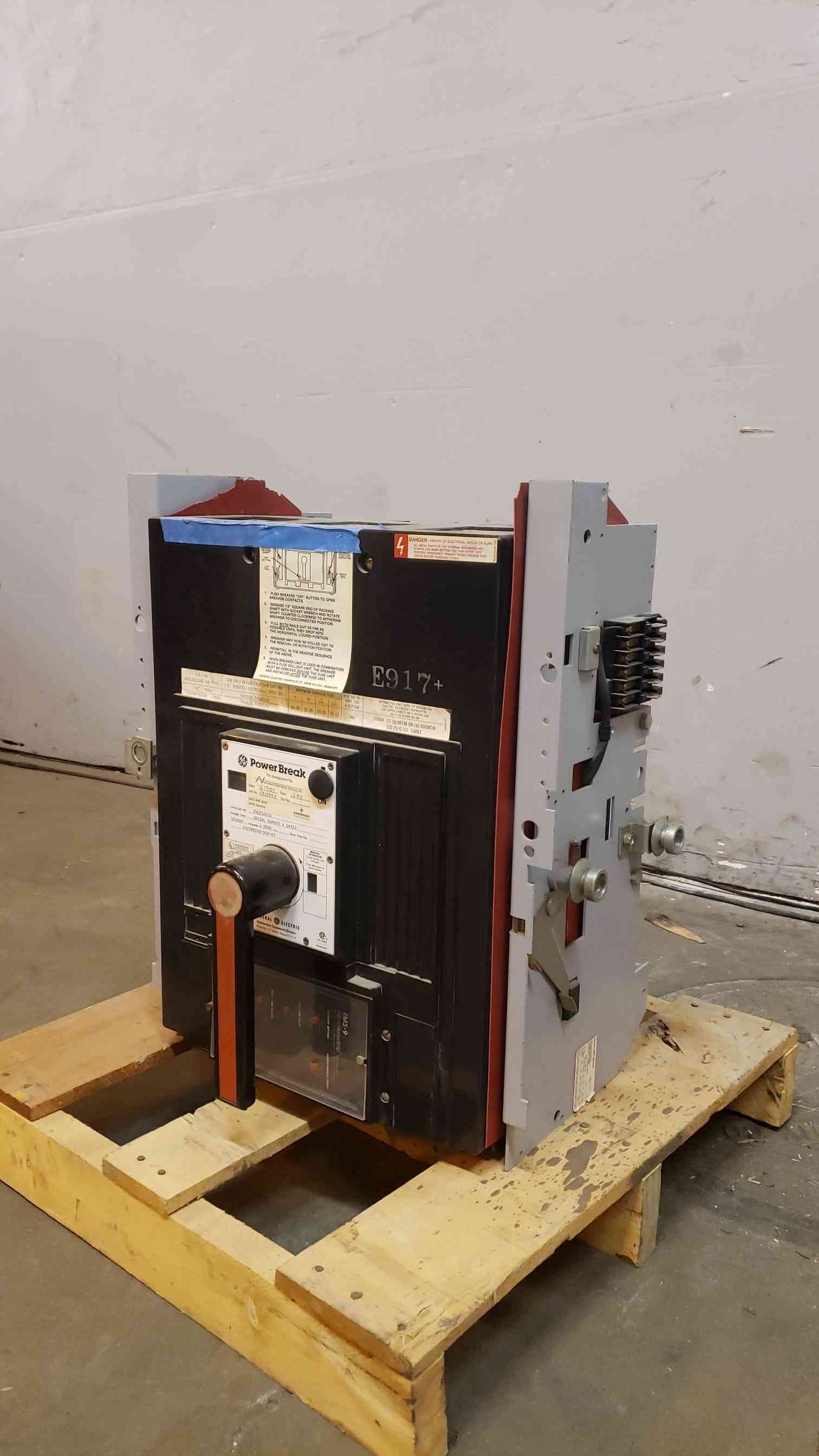 2000A GE PowerBreak THC2520SS Breaker RMS9 MicroVersaTrip (SKU:14493AA)(14493AA)