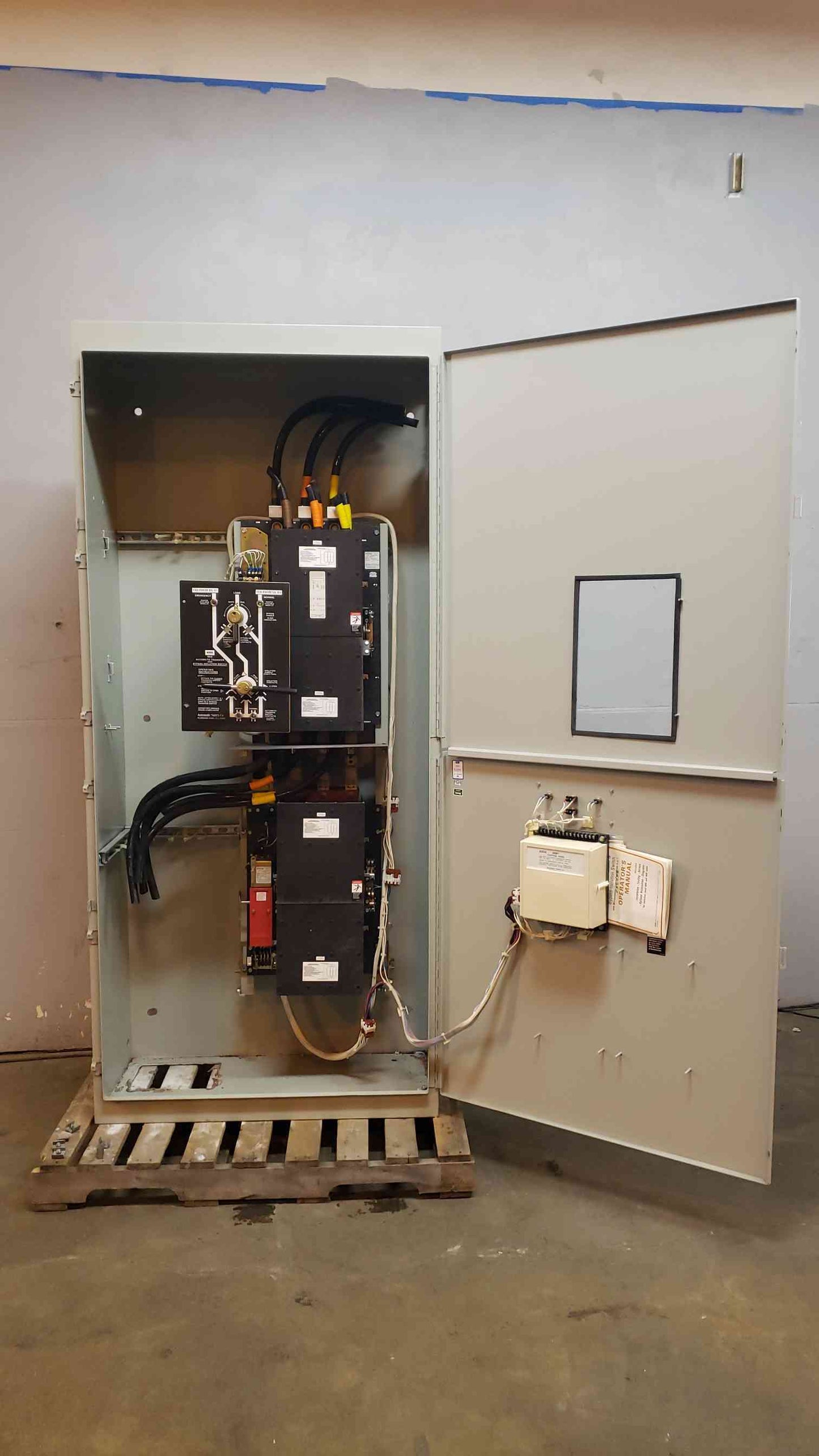 ASCO ATS Bypass Isolation Switch 800A 480V 3Ph E962380097XC (SKU:14994AA)(14994AA)