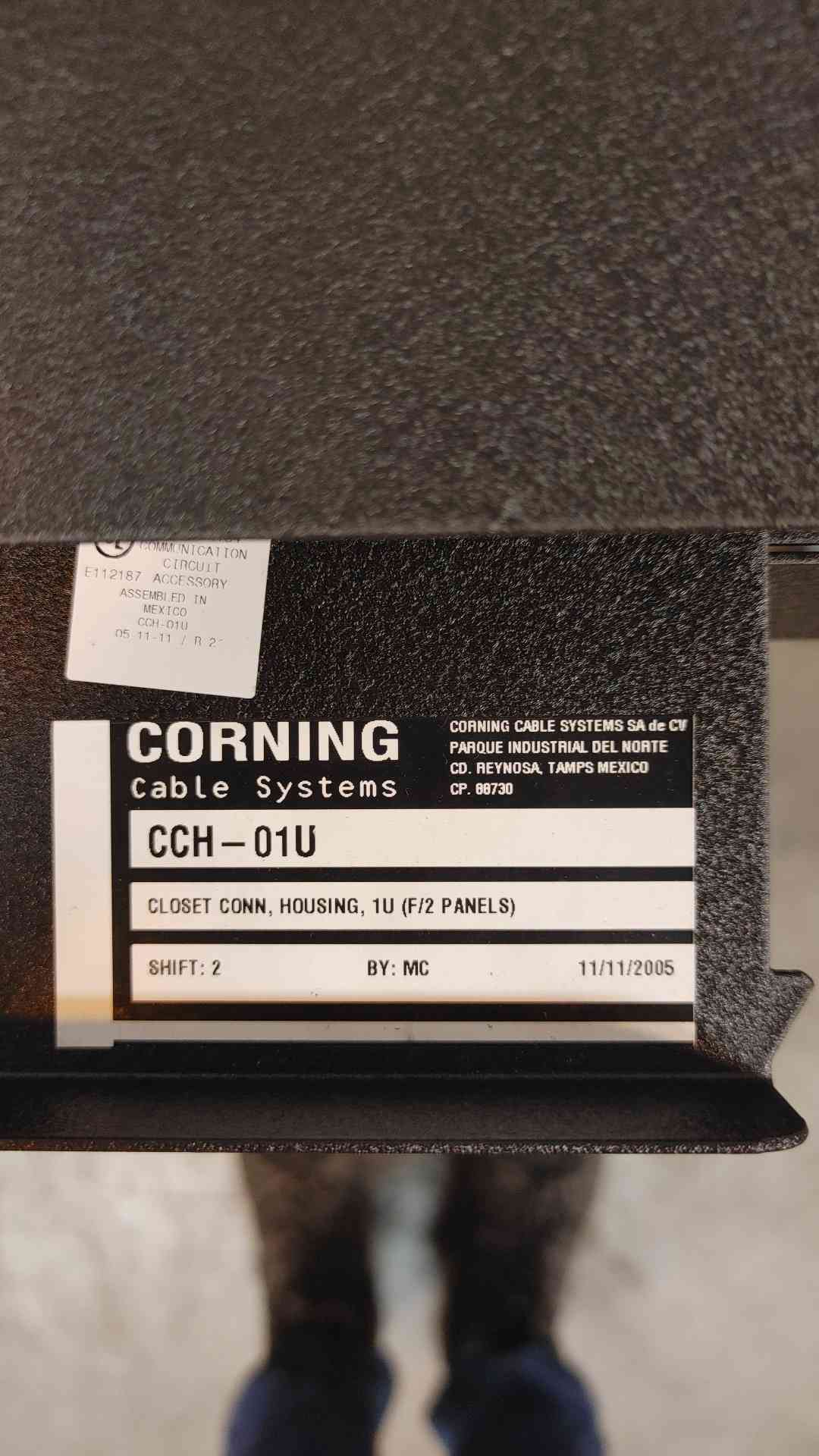 *Pickup Only* Corning Cable Systems Patch Panel CCH-01U(SKU:3646AA)(3646AA)