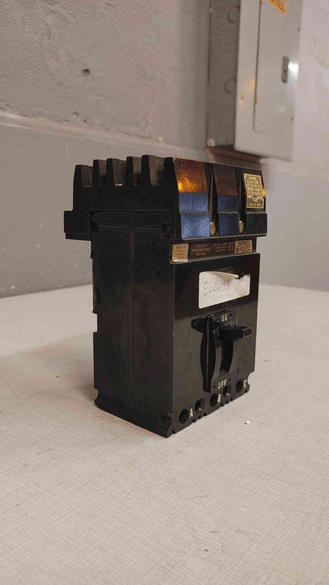 60A I-Line Square D Circuit Breaker 3 Pole 480VAC LK1857 (SKU:3649AA)(3649AA)