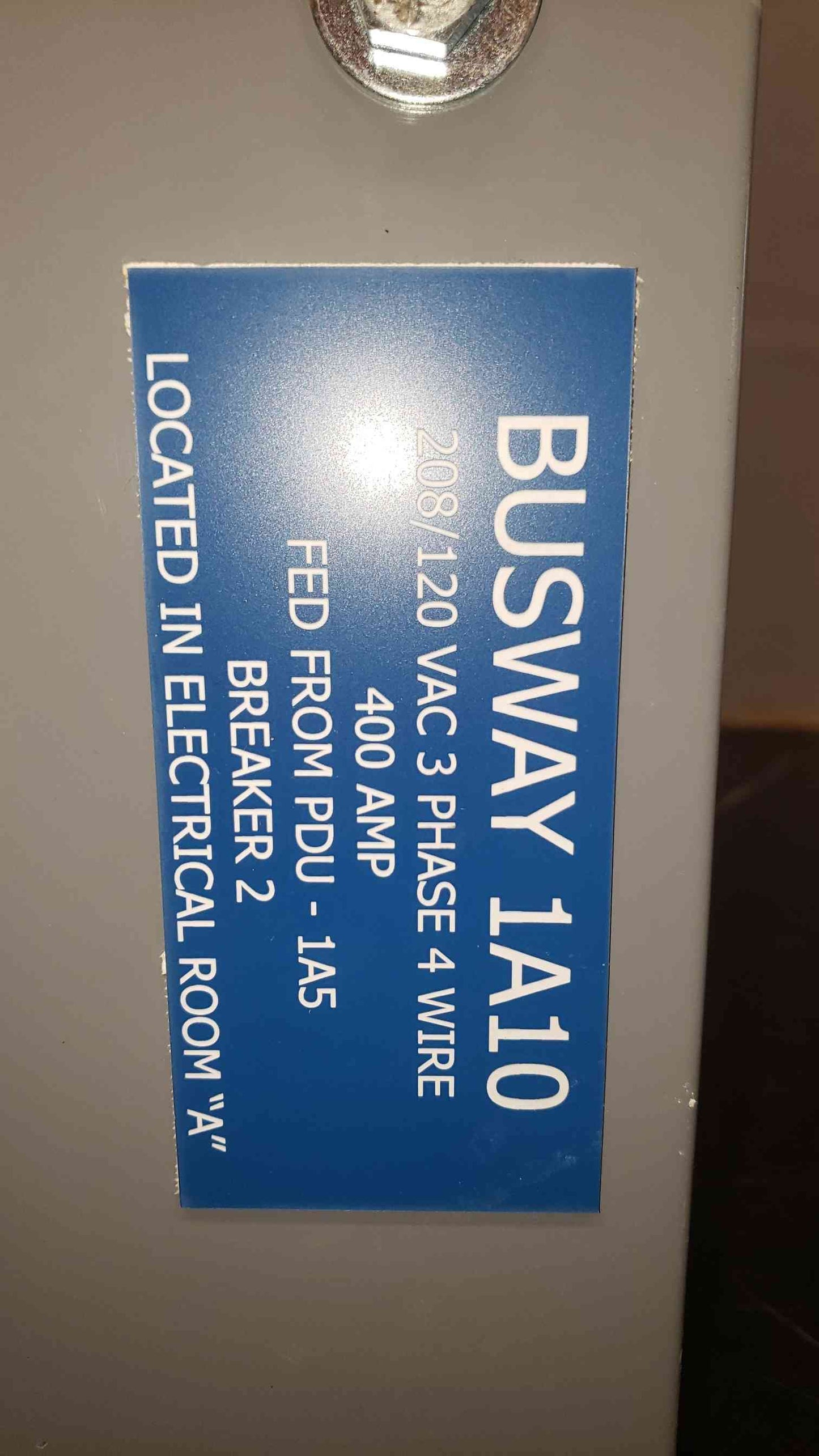 Starline Busway Termination Box 480V 400A EF400N4IR (SKU: 15003AA)(15003AA)