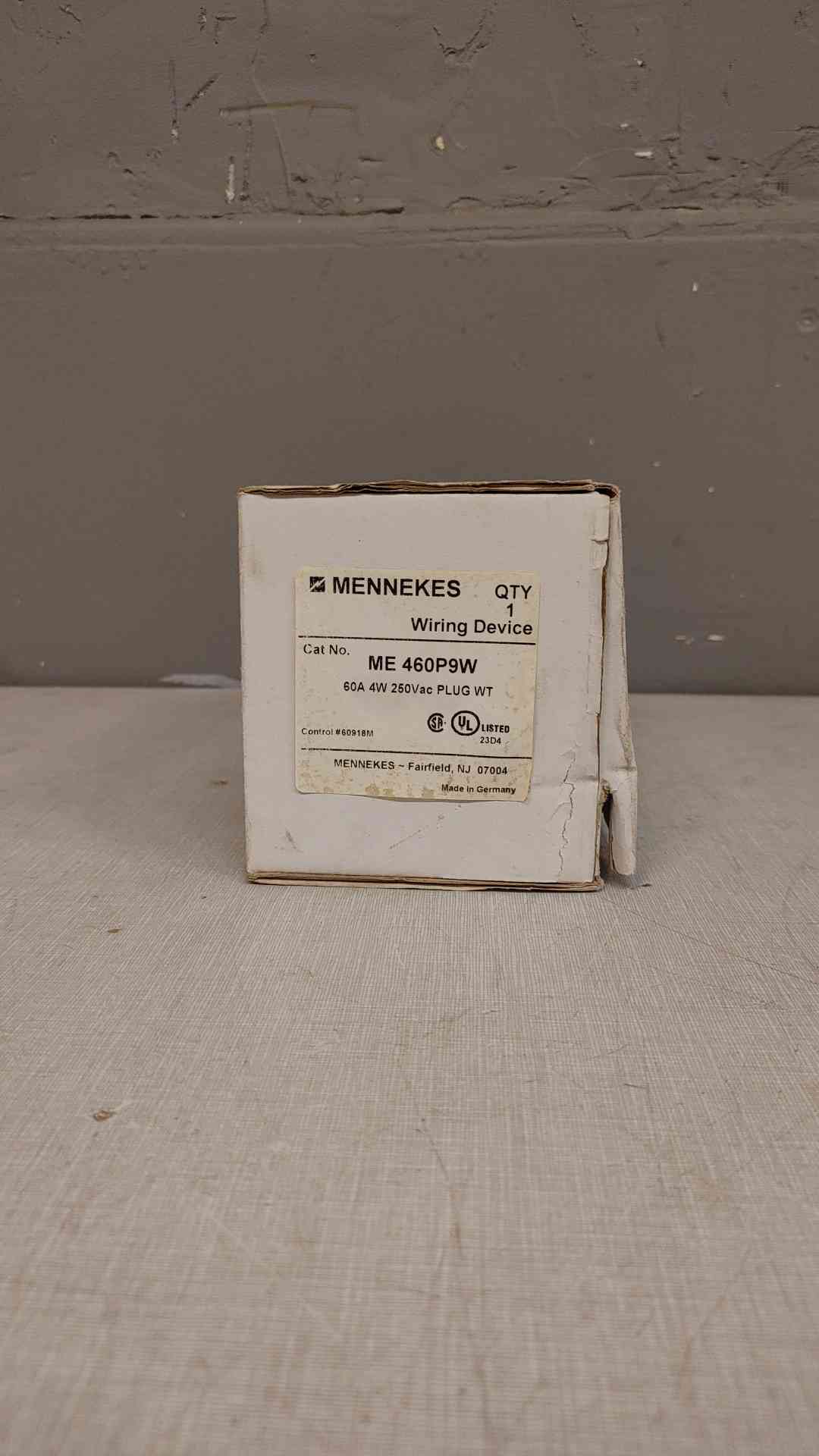 NEW Mennekes 60A 4W 250VAC Plug ME460P9W (SKU:101663)(101663)