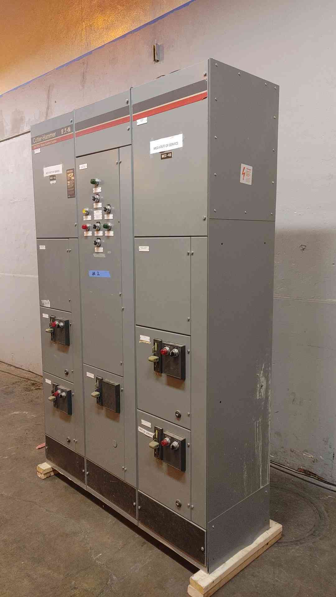 Cutler-Hammer Unitrol Motor Control Center 6AF1221274-D 480V 3PH (103213)(103213)