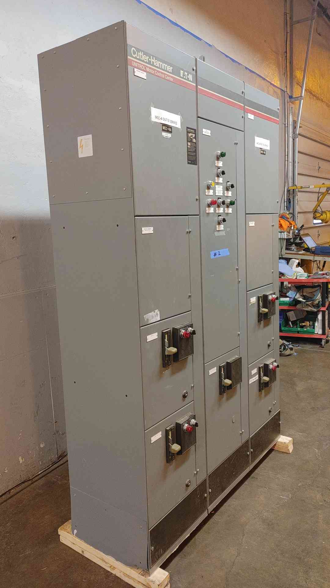Cutler-Hammer Unitrol Motor Control Center 6AF1221274-D 480V 3PH (103213)(103213)