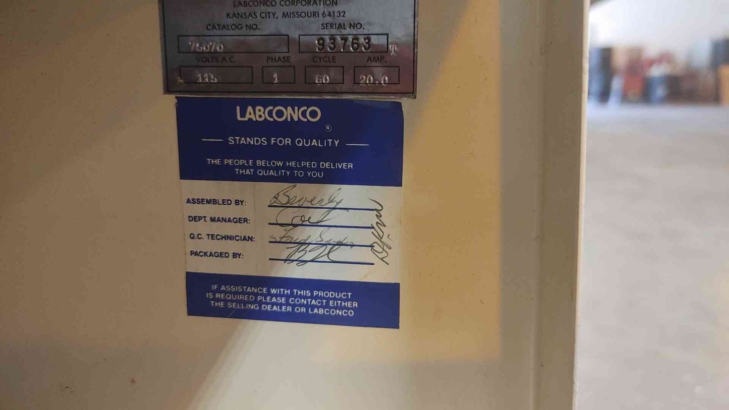 Labconco Cascade Freeze Dryer 8 (103204)(103204)