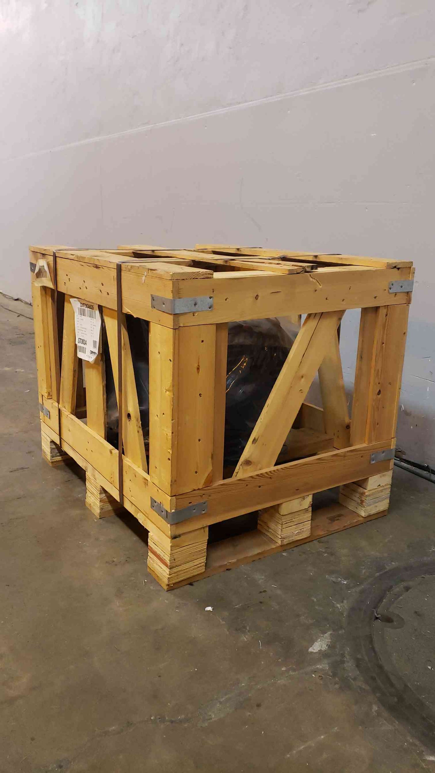 40HP Marathon Electric Motor GlobeTrotter 3PH 208V 324TTDCA6026 (SKU:103232)(103232)