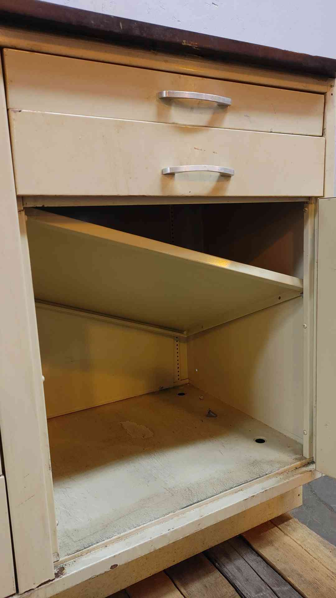 8' Kewaunee Sink Bundle W/ Drawers Metal Lab Casework(103464)