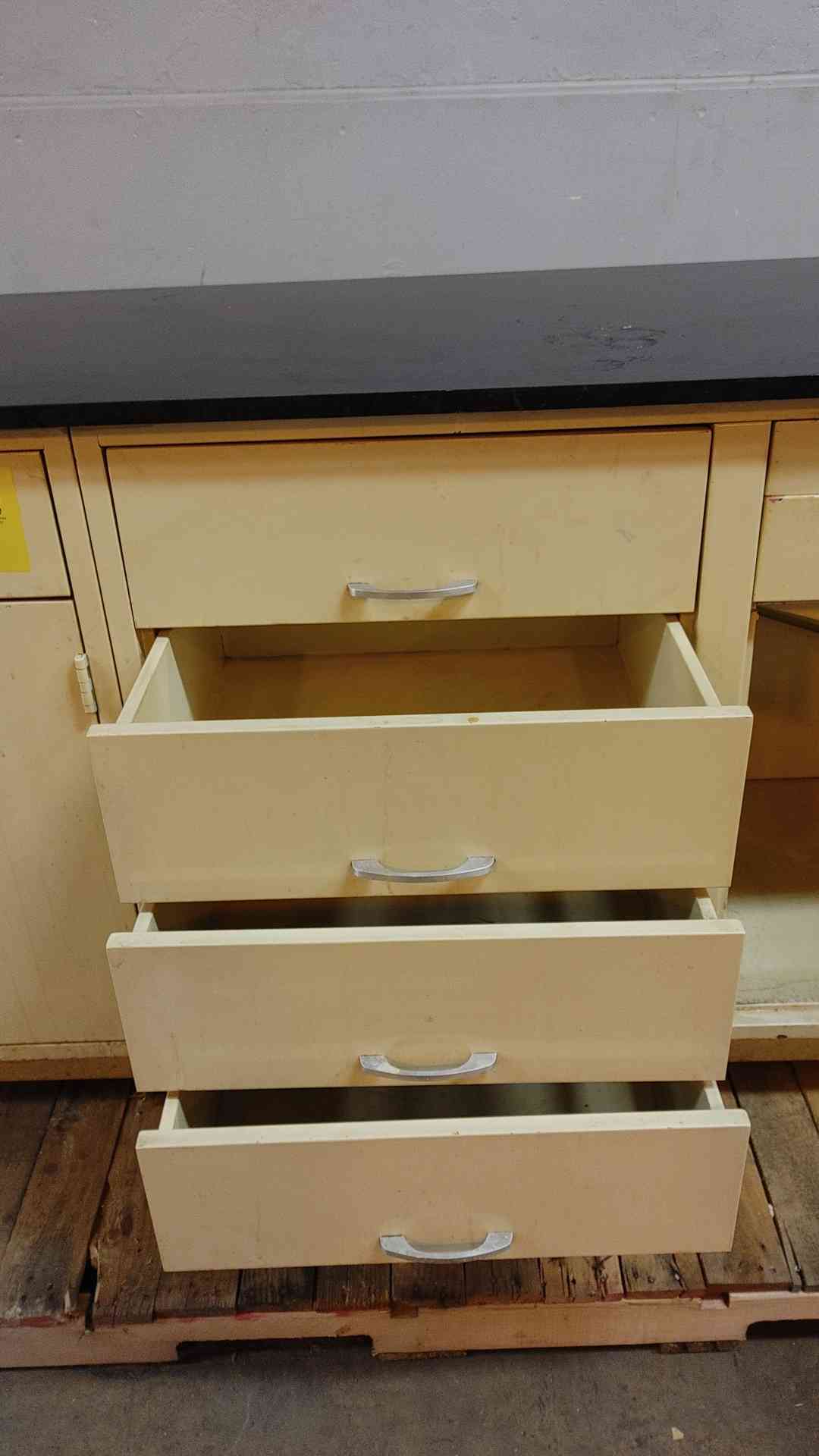 8' Kewaunee Sink Bundle W/ Drawers Metal Lab Casework(103464)