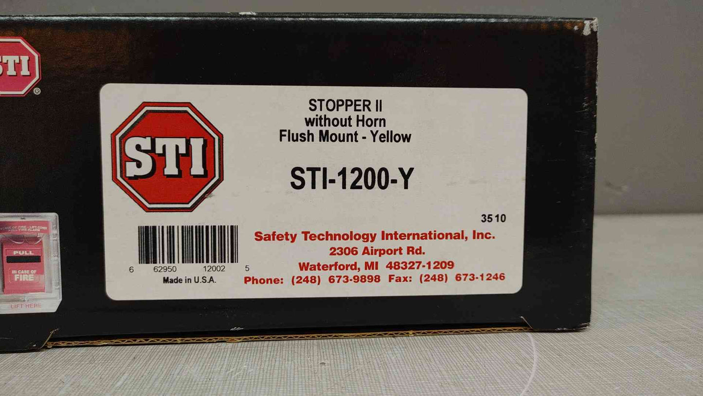 STI Stopper 2 Series Yellow Without Horn STI-1200-Y(103499)