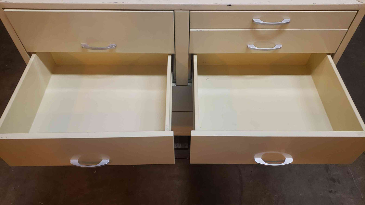 4' Kewaunee Drawer Casework Metal Standing Height Lab Furniture(103467)