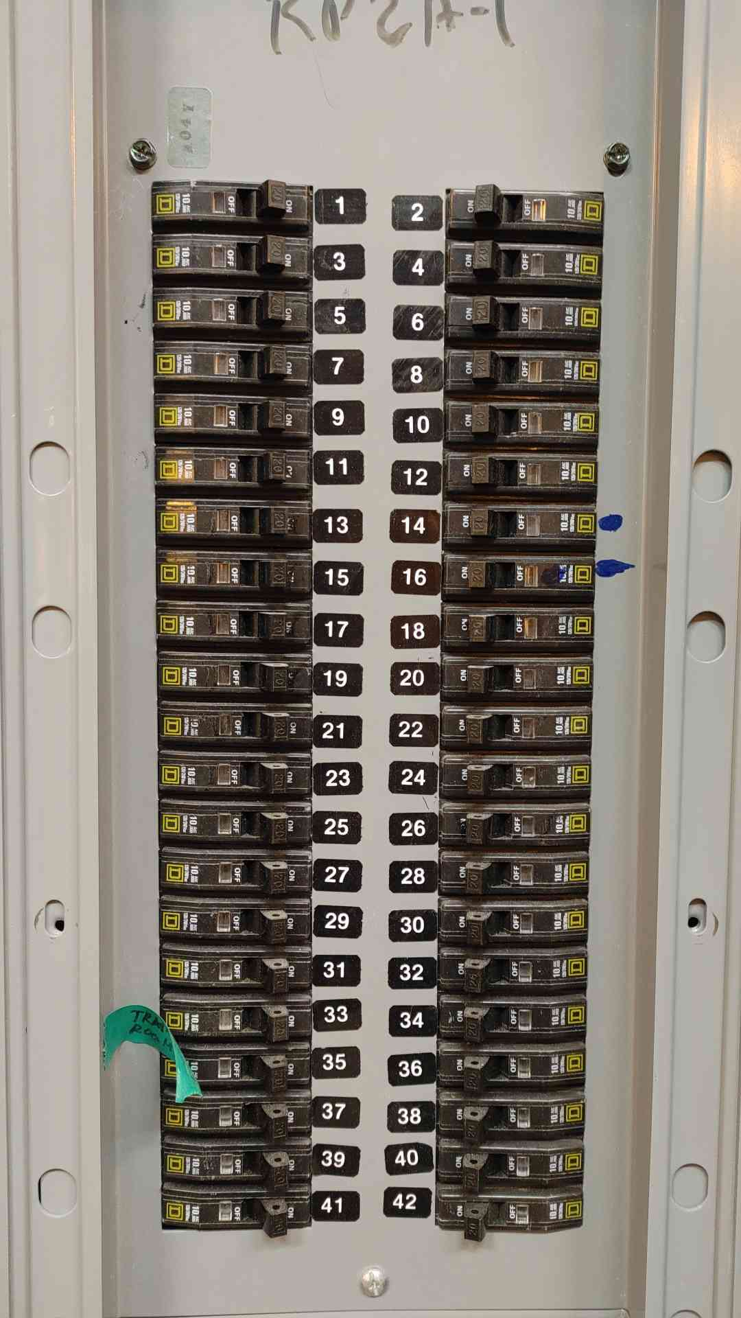 225A Square D NQOD Panelboard 208Y/120V 3PH 4 Wire NQOD442L225CU(103472)