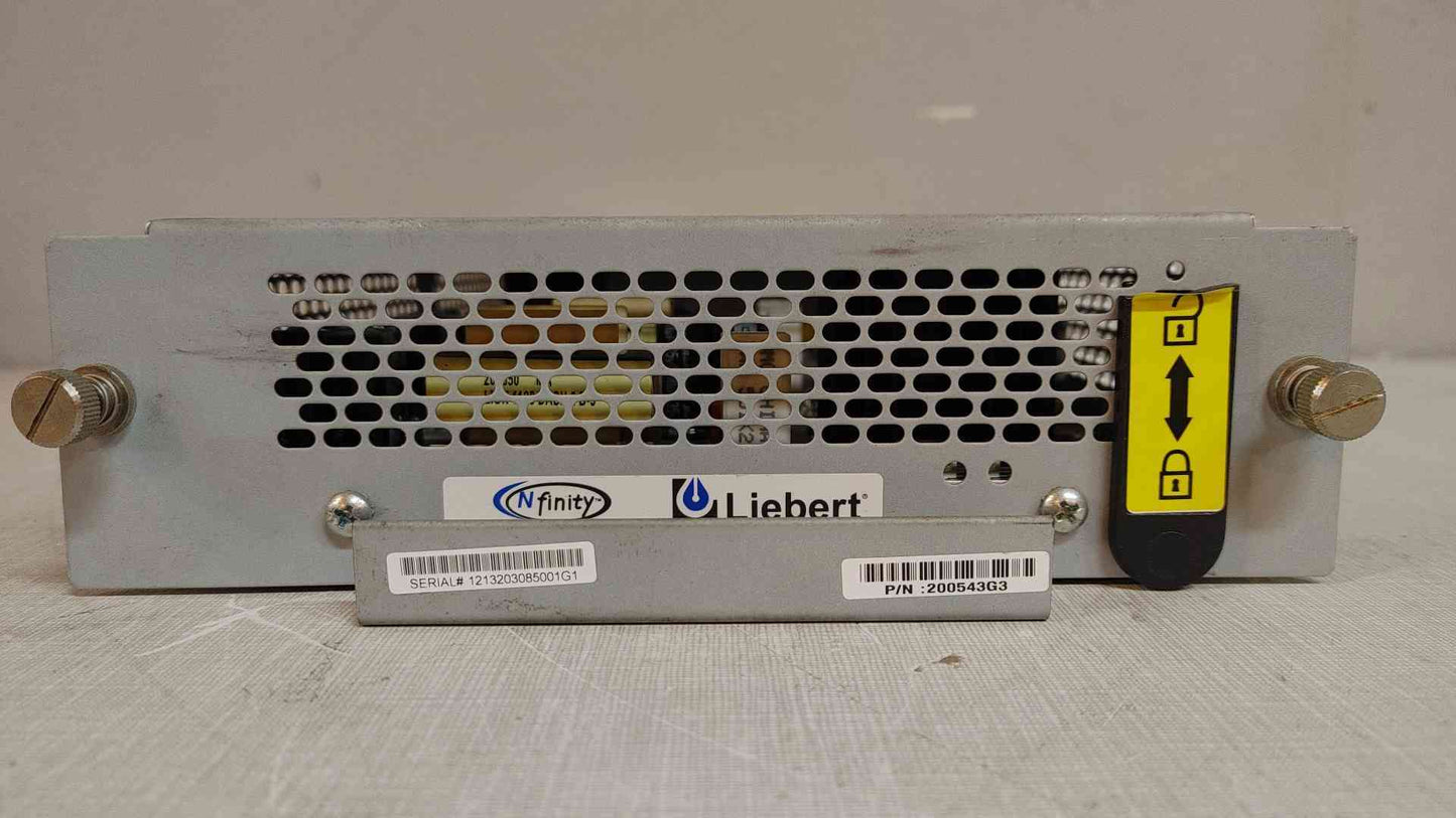 Liebert Infinity Control Module 200543G3(103600)