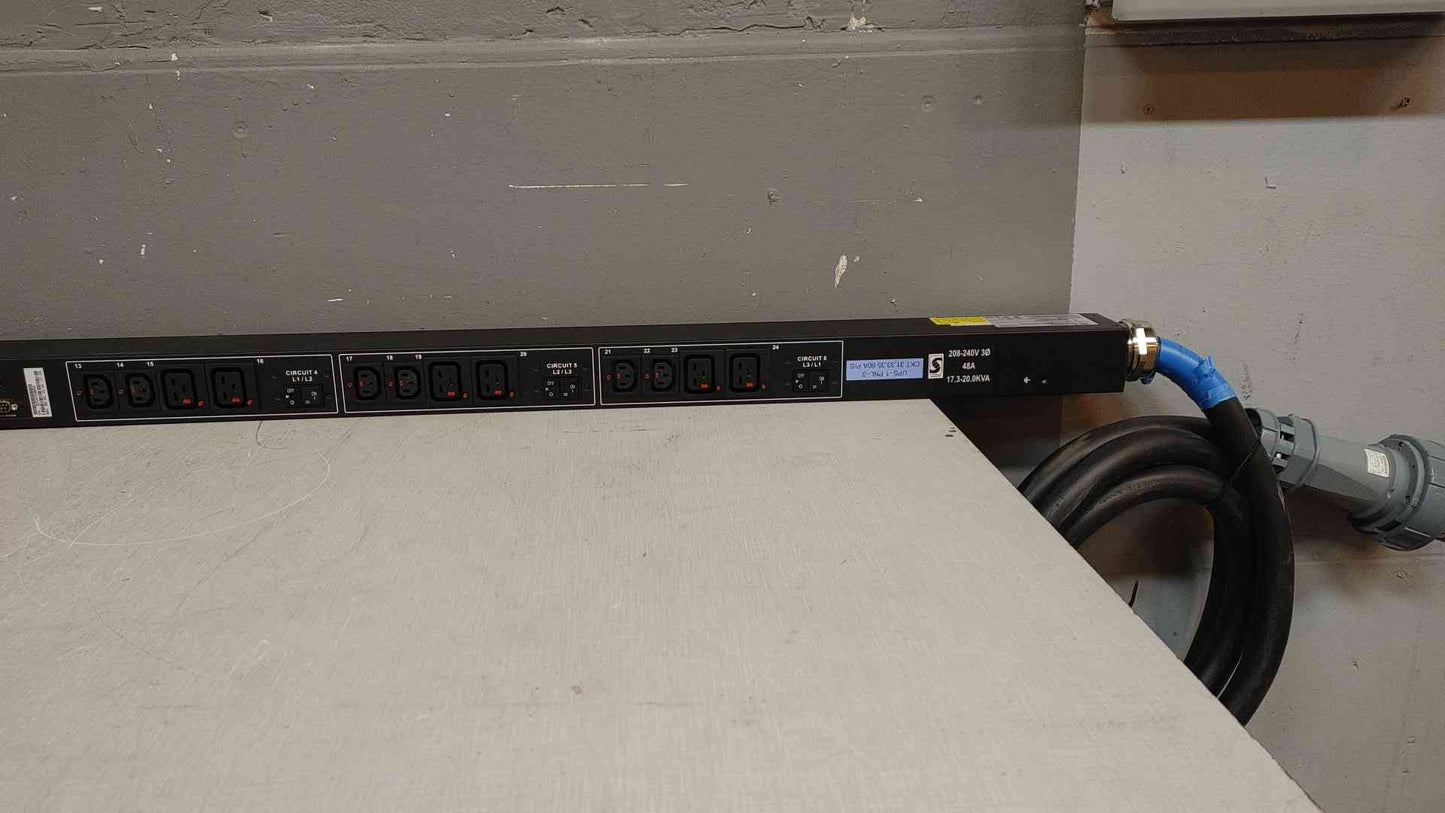 Raritan PDU Strip 208 240VAC 48A PX2(103665)
