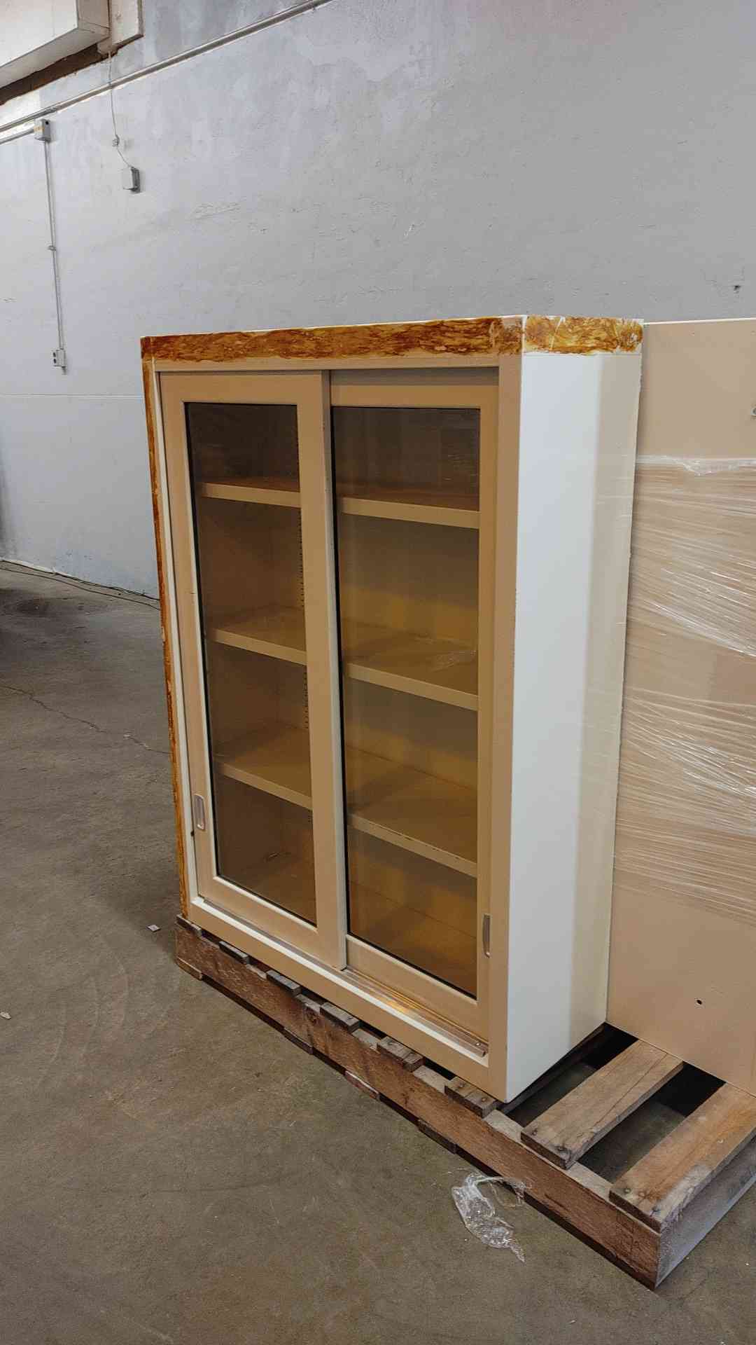 3' Sliding Door Overhead Casework Metal Cabinet(104063)