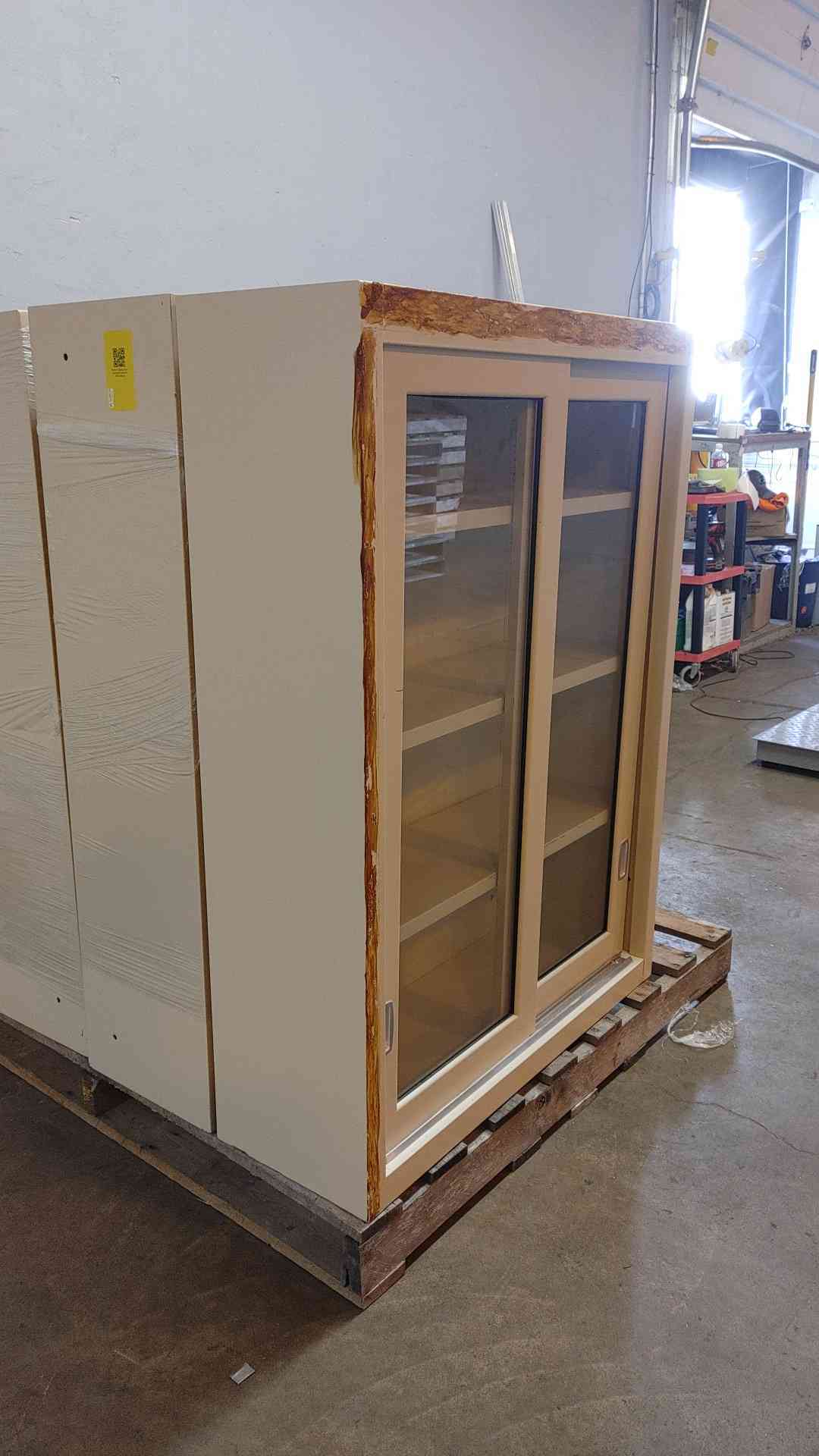 3' Sliding Door Overhead Casework Metal Cabinet(104063)