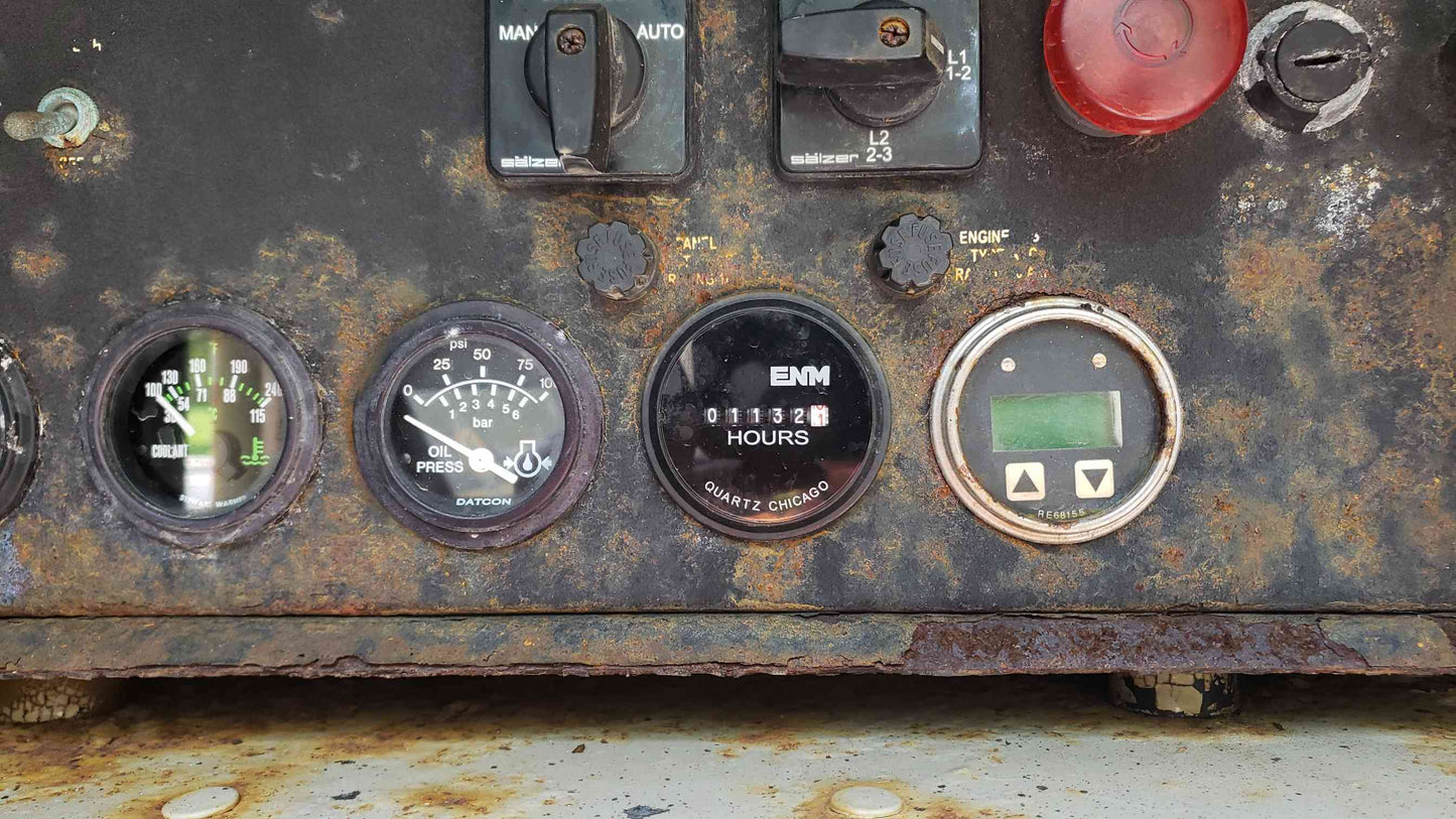 60KW Onsite MTU Diesel Generator 1&3PH 1132Hrs D60FGJ6T3 TESTED(104137)