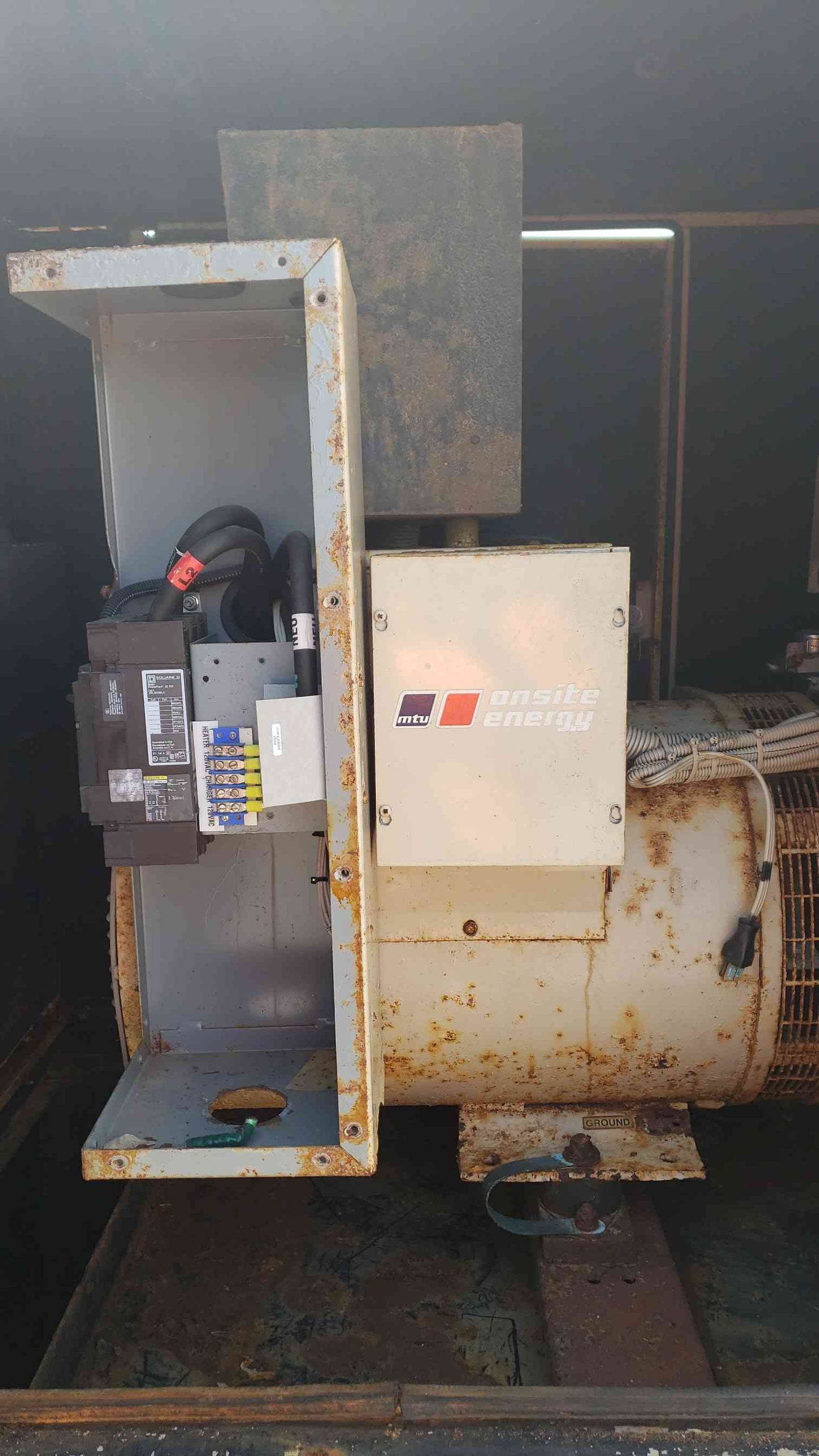 60KW Onsite MTU Diesel Generator 1&3PH 1132Hrs D60FGJ6T3 TESTED(104137)