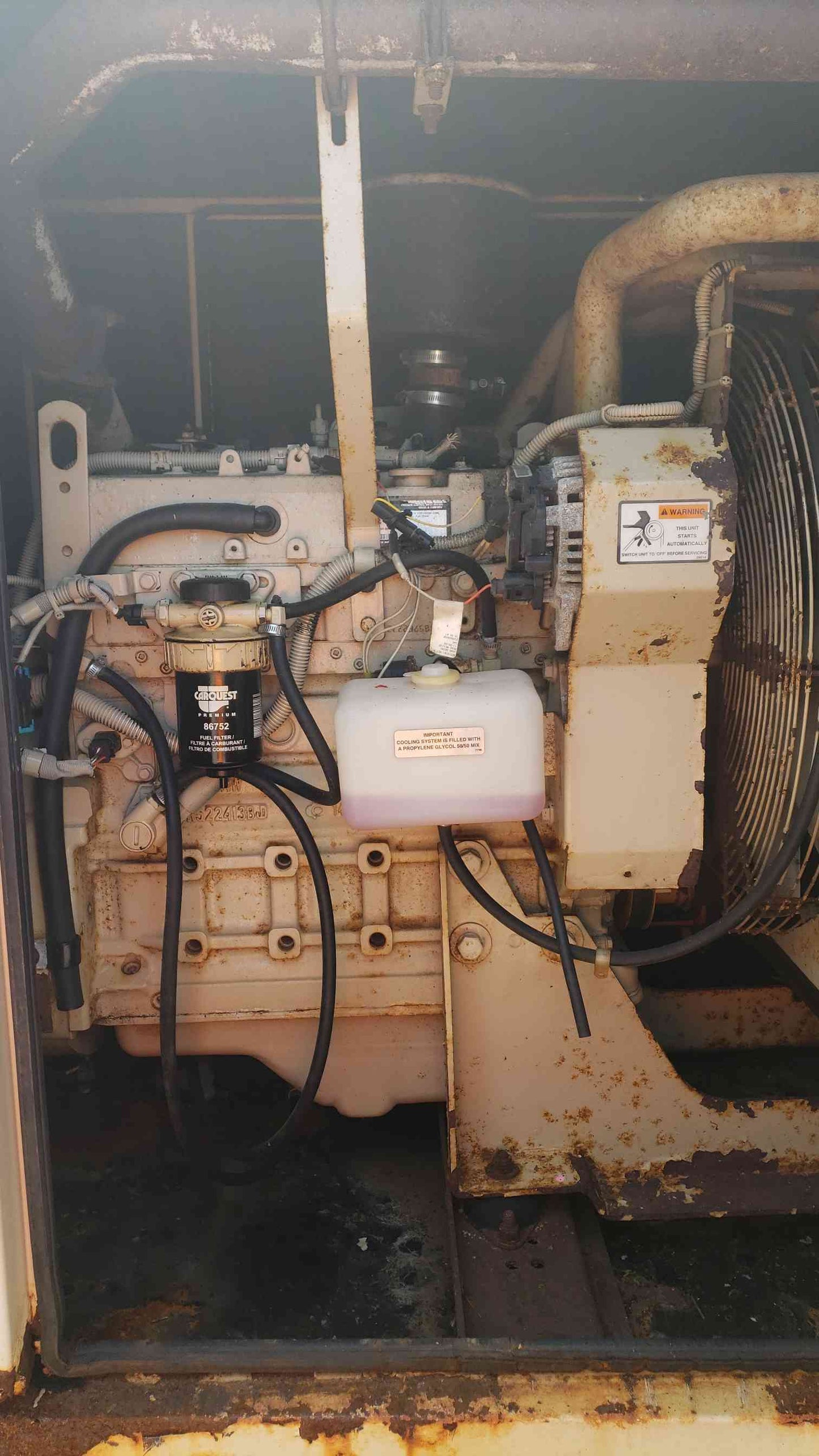 60KW Onsite MTU Diesel Generator 1&3PH 1132Hrs D60FGJ6T3 TESTED(104137)