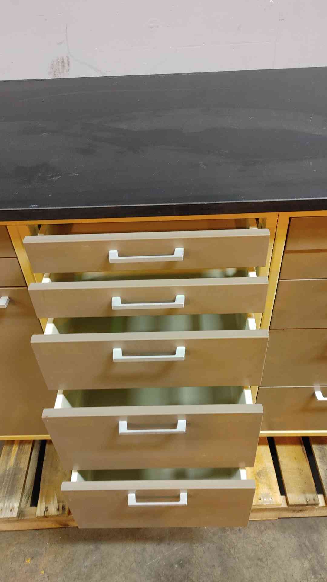 6' Hamilton Drawers Combo Sink Bundle Metal Lab Casework(104277)