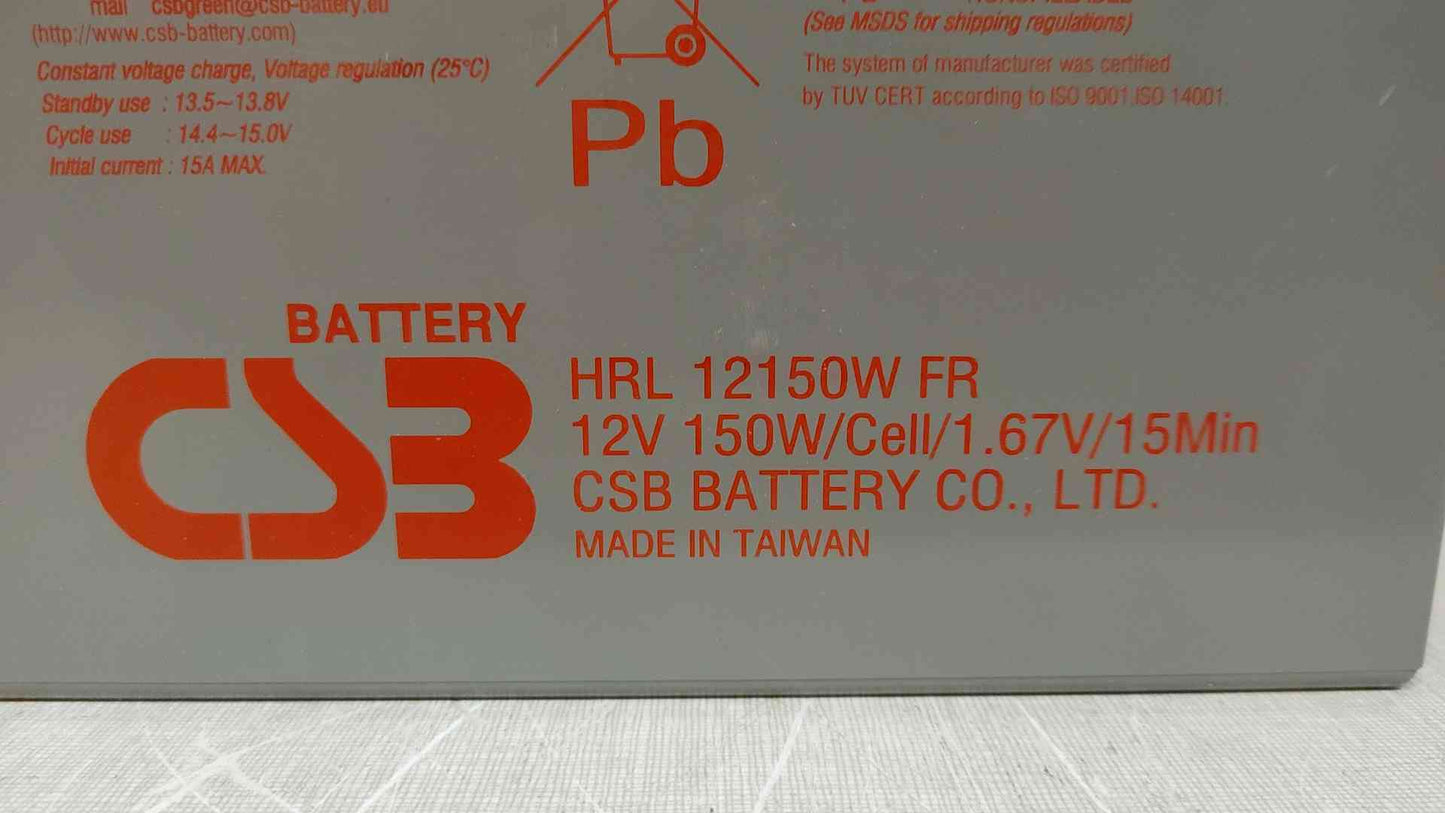 37A 150W CSB Lead Acid Battery 12V HRL12150WFR(104386)