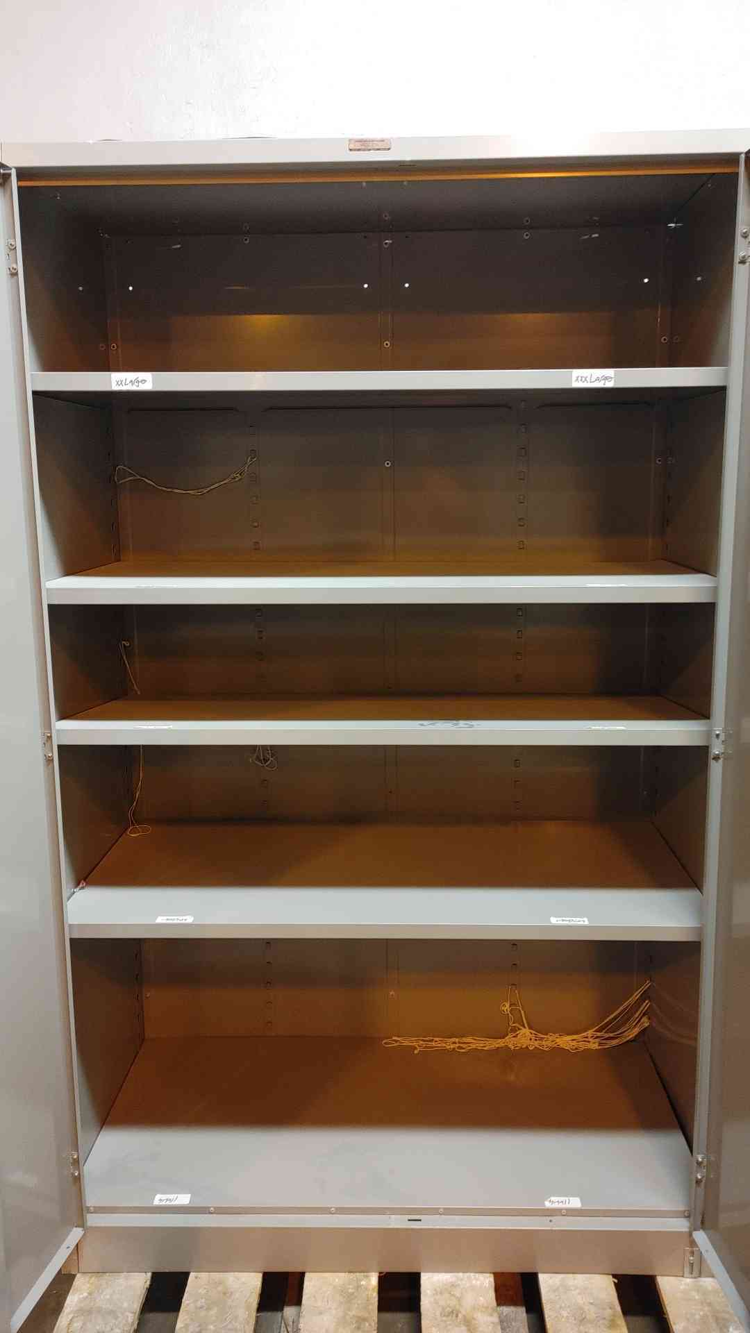 Lokker Tall Metal Storage Cabinet 4'x2'x84"(104417)