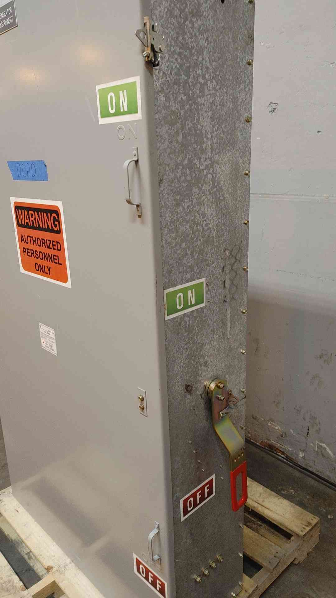 General Electric Indoor Heavy Duty Safety Switch 1200A 600VAC TC36368(104480)