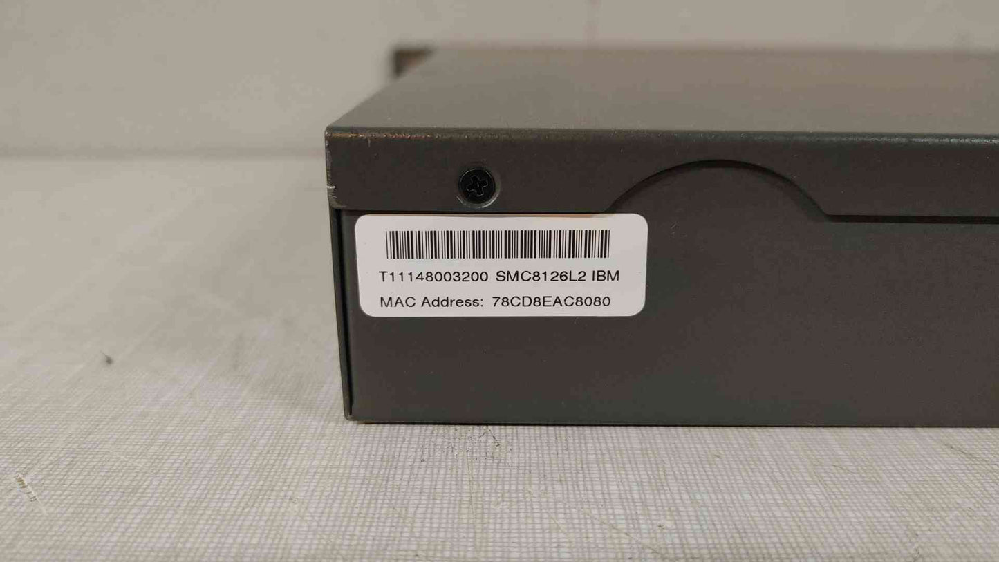 *Pickup Only* SMC Network Switch 100-240V 1.5A SMC8126L2 IBM(104696)