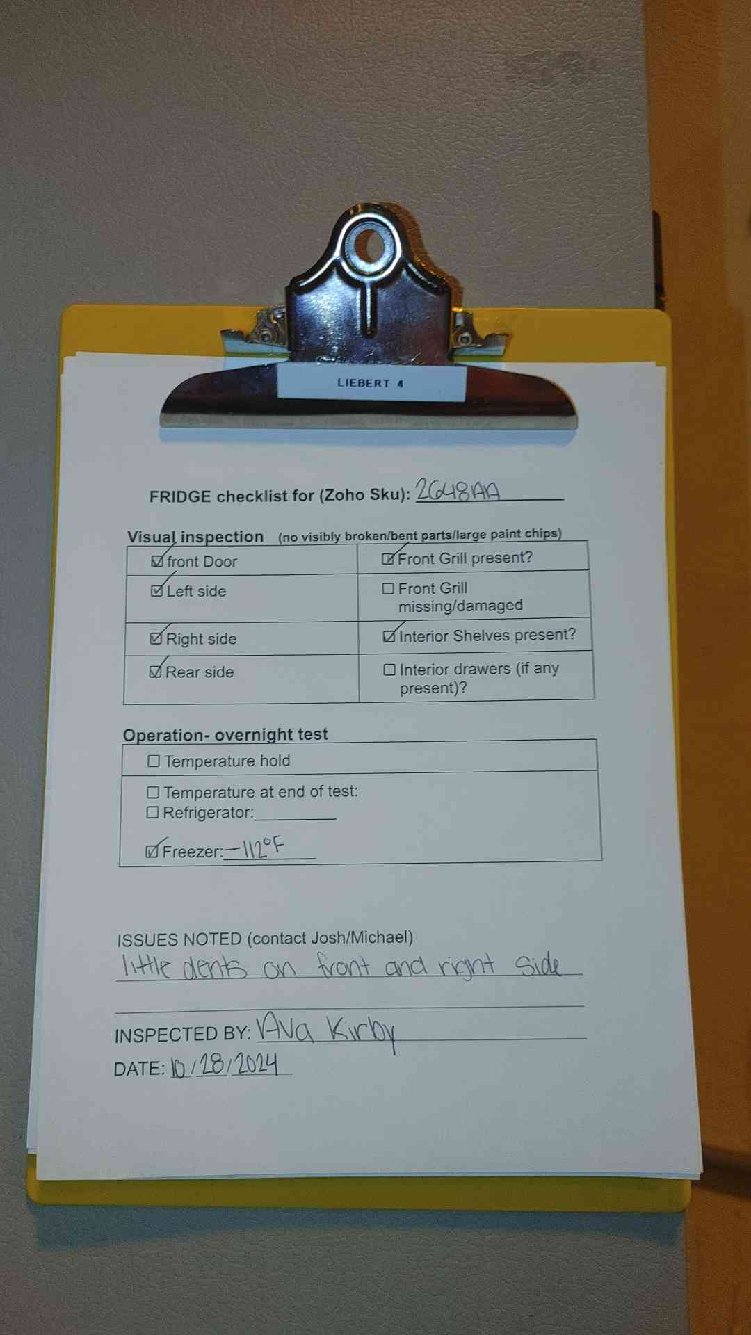AS-IS REVCO Special Purpose Refrigerator/Freezer ULT1786-9-D35 Not Working (SKU: 2648AA)(2648AA)