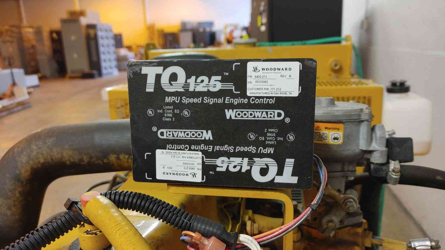 Cat Olympian Generator 40KW 1PH LP Nat Gas 510Hrs G45F1S LOAD TESTED(106392)