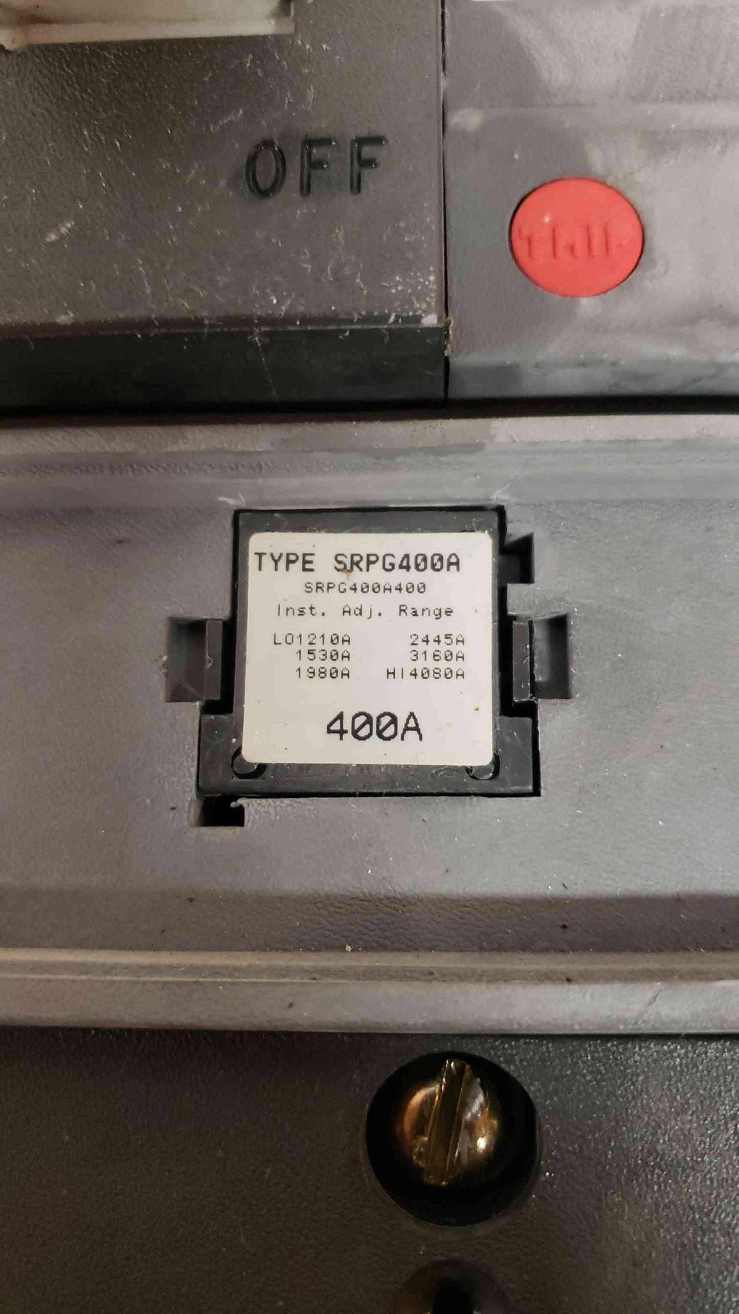 GE 400A Circuit Breaker Enclosure SGHA36AT0400 (SKU: 106901)