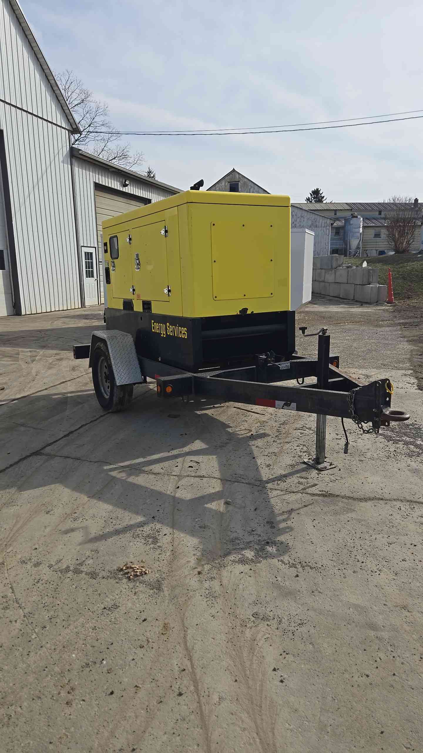 16.6KW/21KW HighPower Generator Trailerized 16,426 Hours LOAD TESTED '13