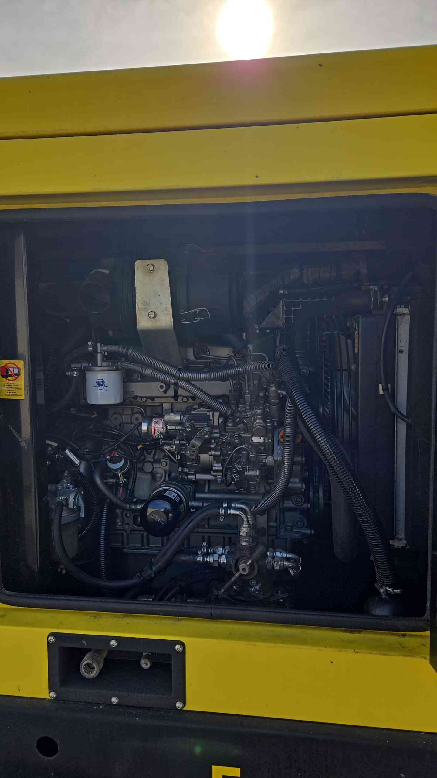 16.6KW/21KW HighPower Generator Trailerized 16,426 Hours LOAD TESTED '13