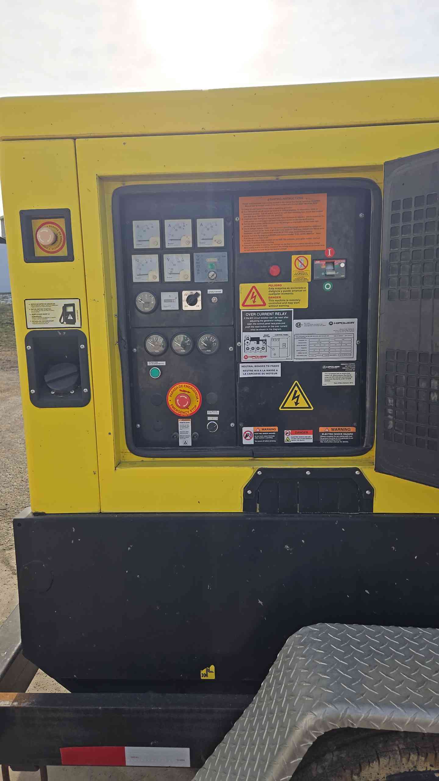 16.6KW/21KW HighPower Generator Trailerized 16,426 Hours LOAD TESTED '13