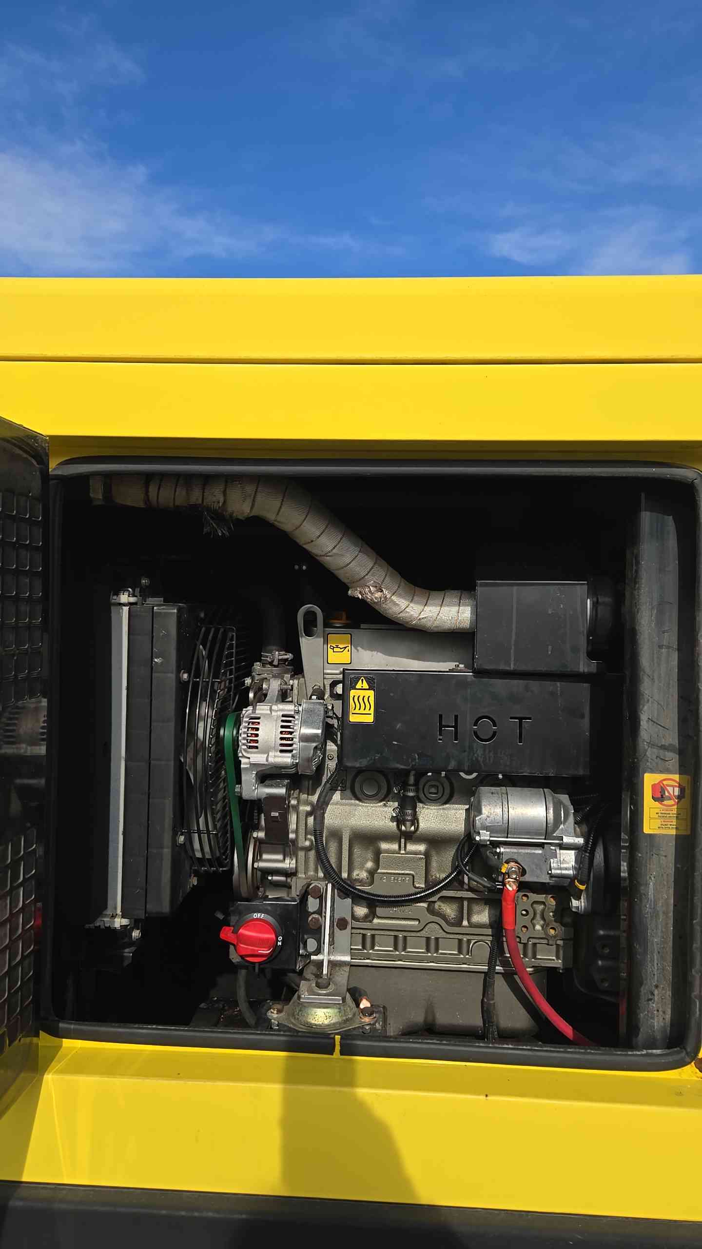 16.6KW/21KW HighPower Generator Trailerized 16,426 Hours LOAD TESTED '13